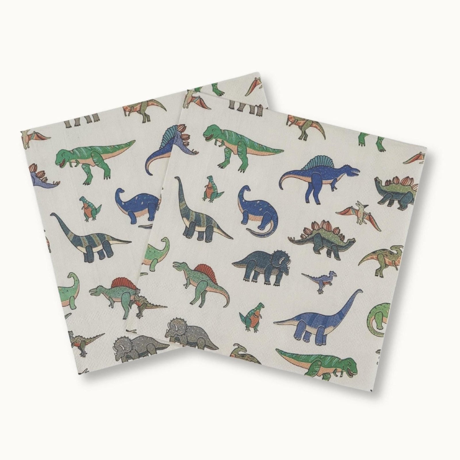 Dinosaur Luncheon Napkins 24ct - Stesha Party
