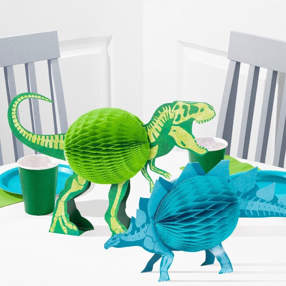 Dinosaur Party Centerpieces - Stesha Party