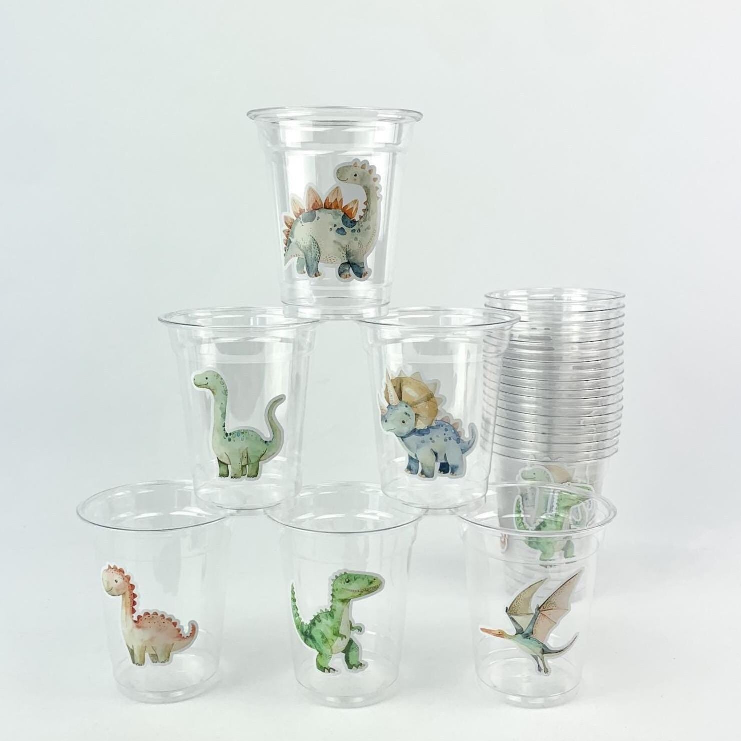 Dinosaur Party Cups 24ct 12oz - Stesha Party