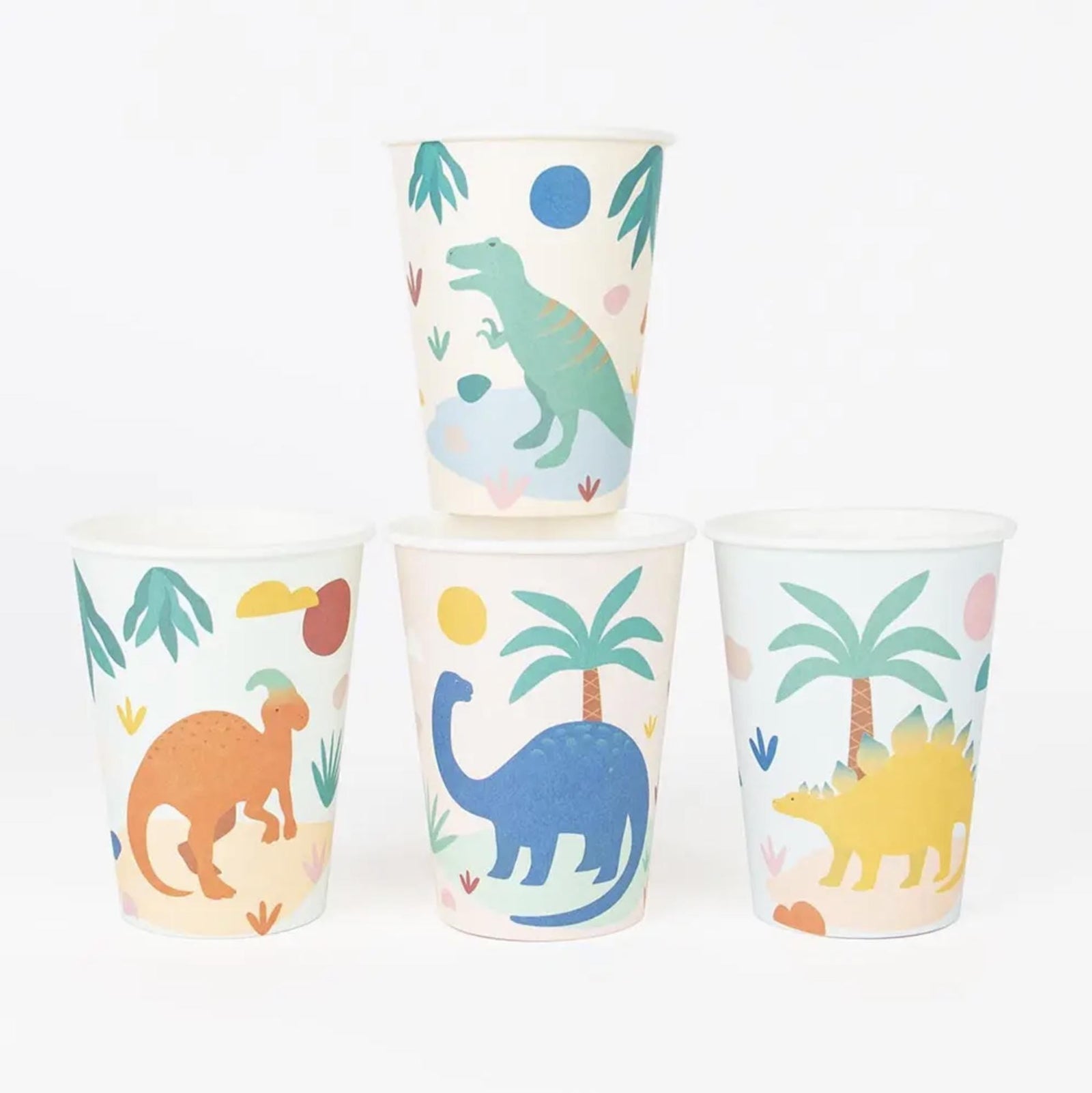Dinosaur Party Cups 8ct - Stesha Party