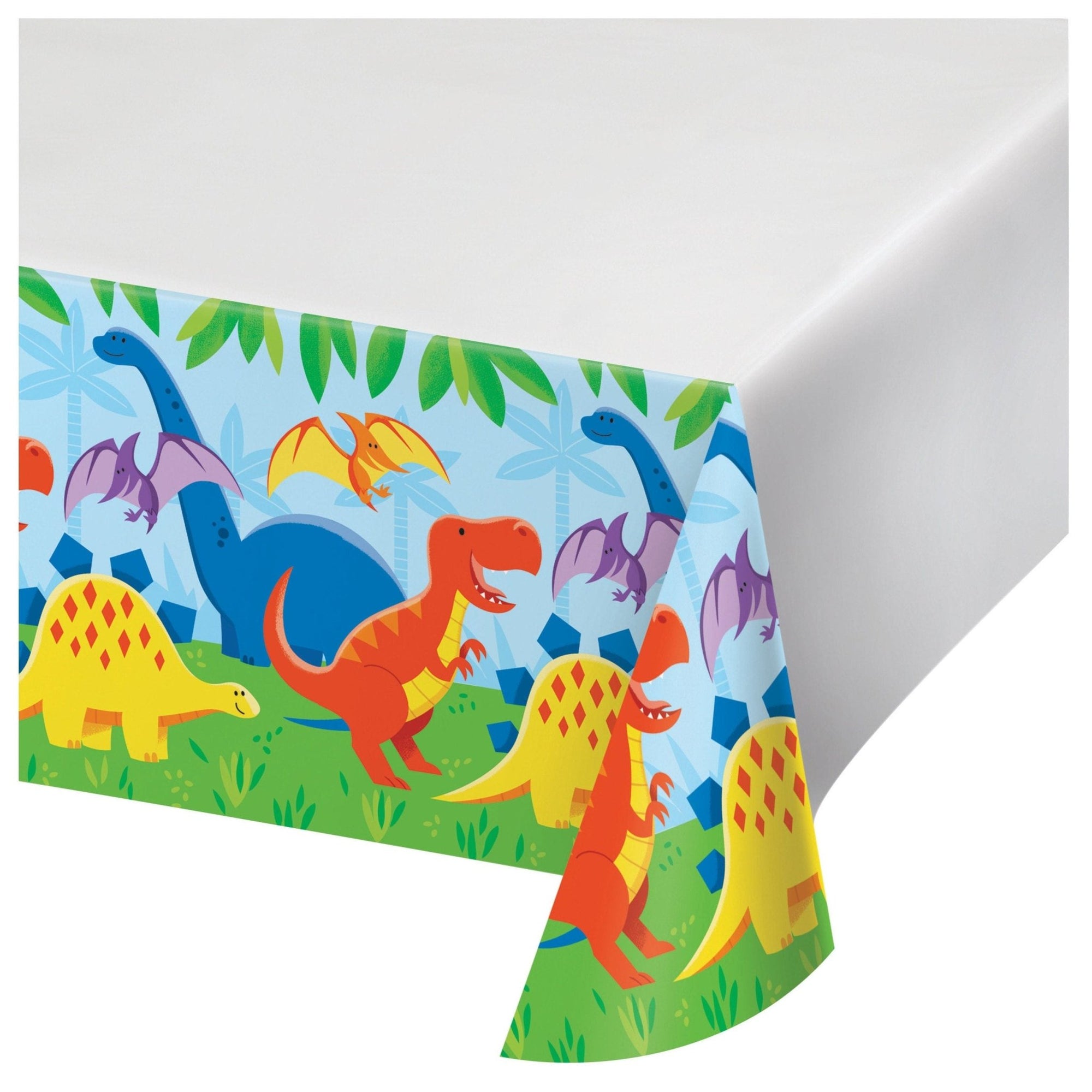 Dinosaur Plastic Tablecloth - Stesha Party