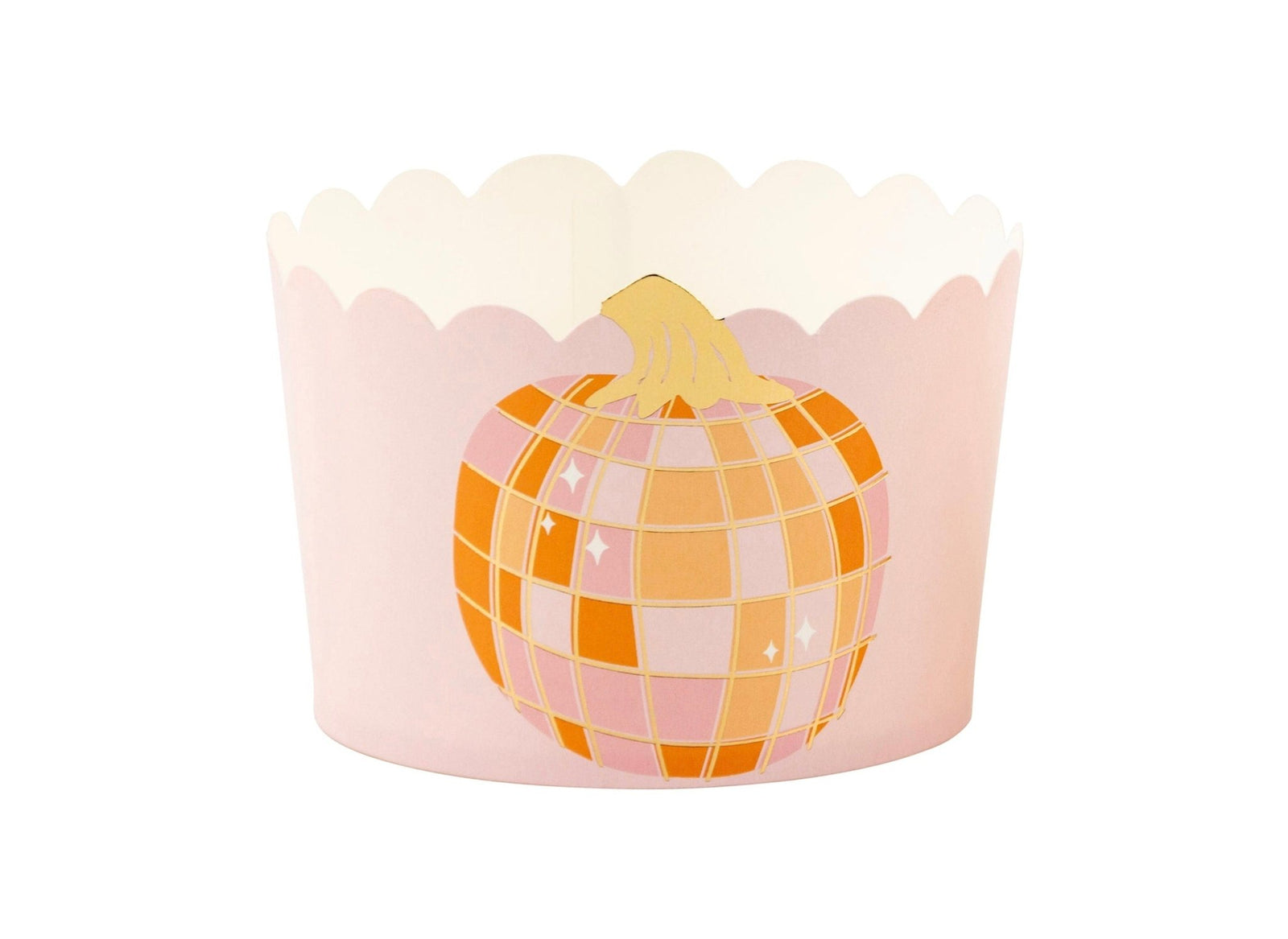 Disco Pumpkin Baking Cups - Stesha Party