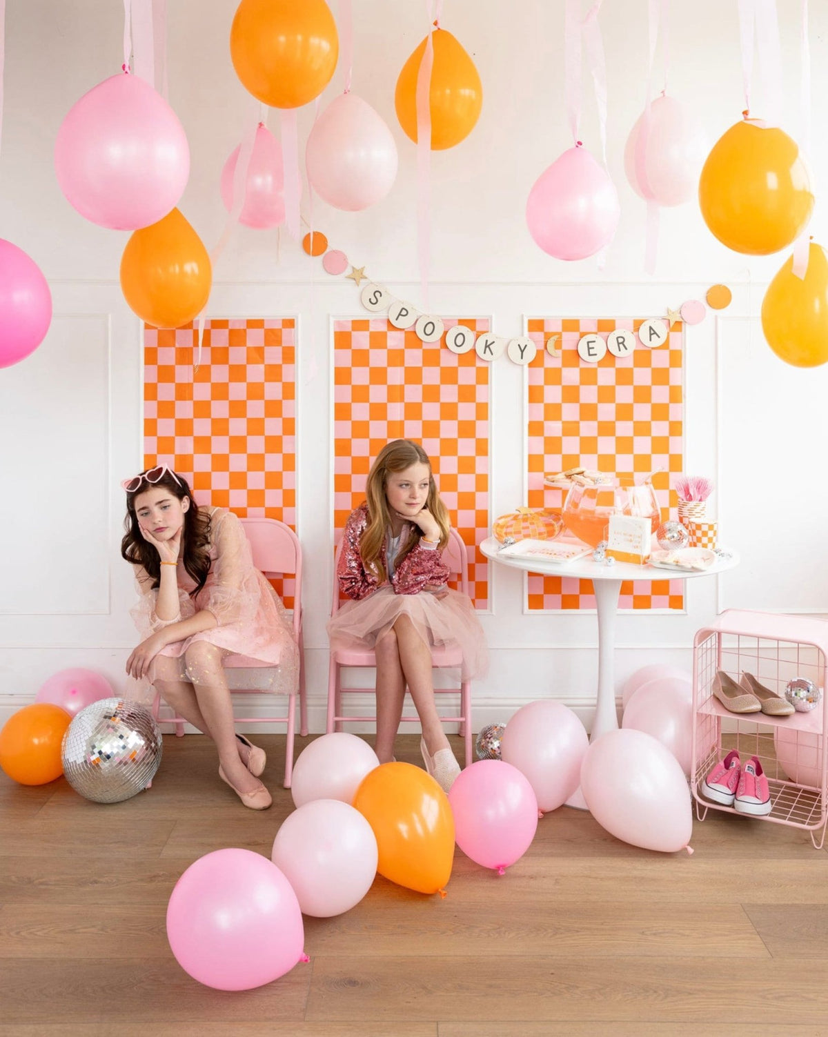 Disco Pumpkin Party Plates - Stesha Party