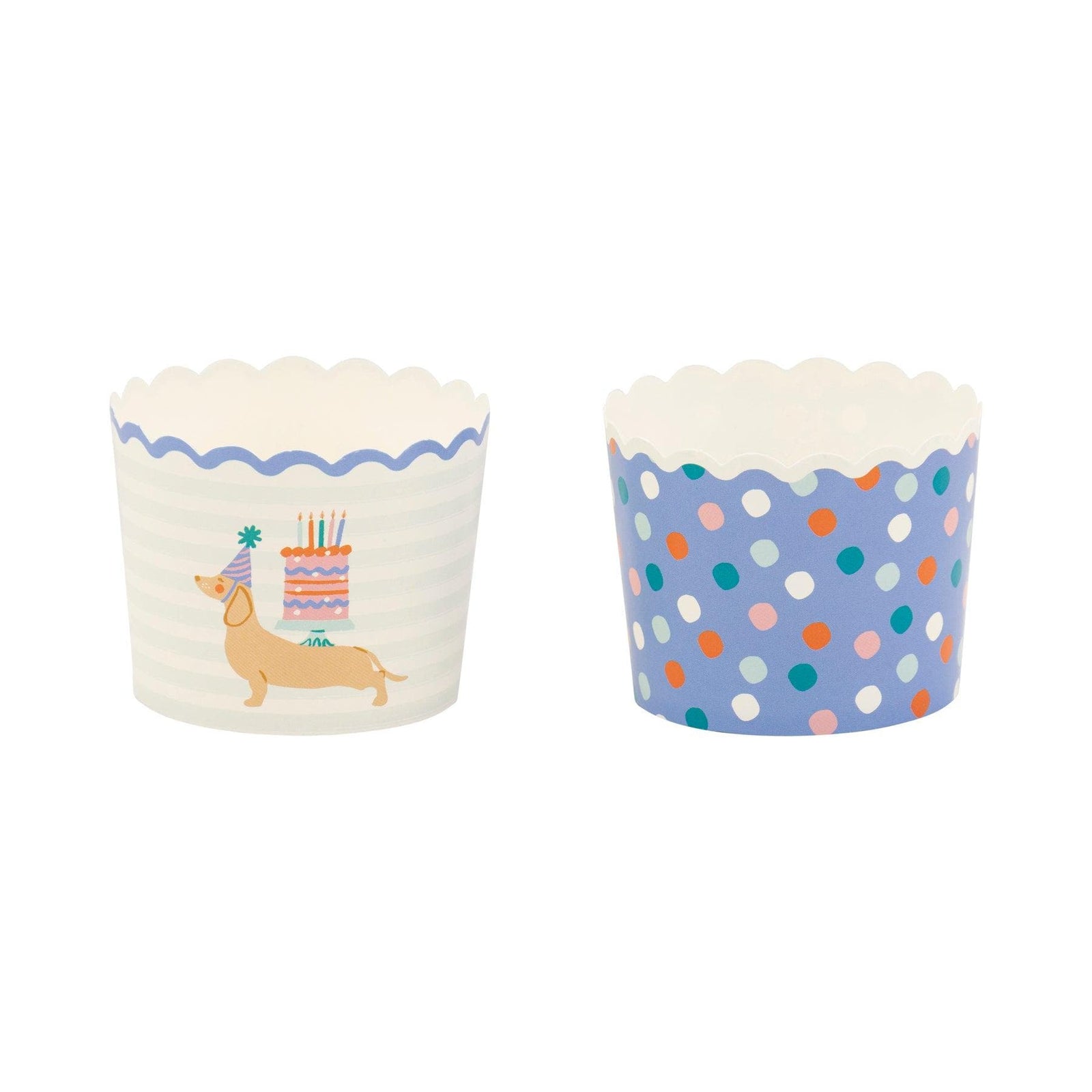 Dog Birthday Baking Cups 36ct - Stesha Party
