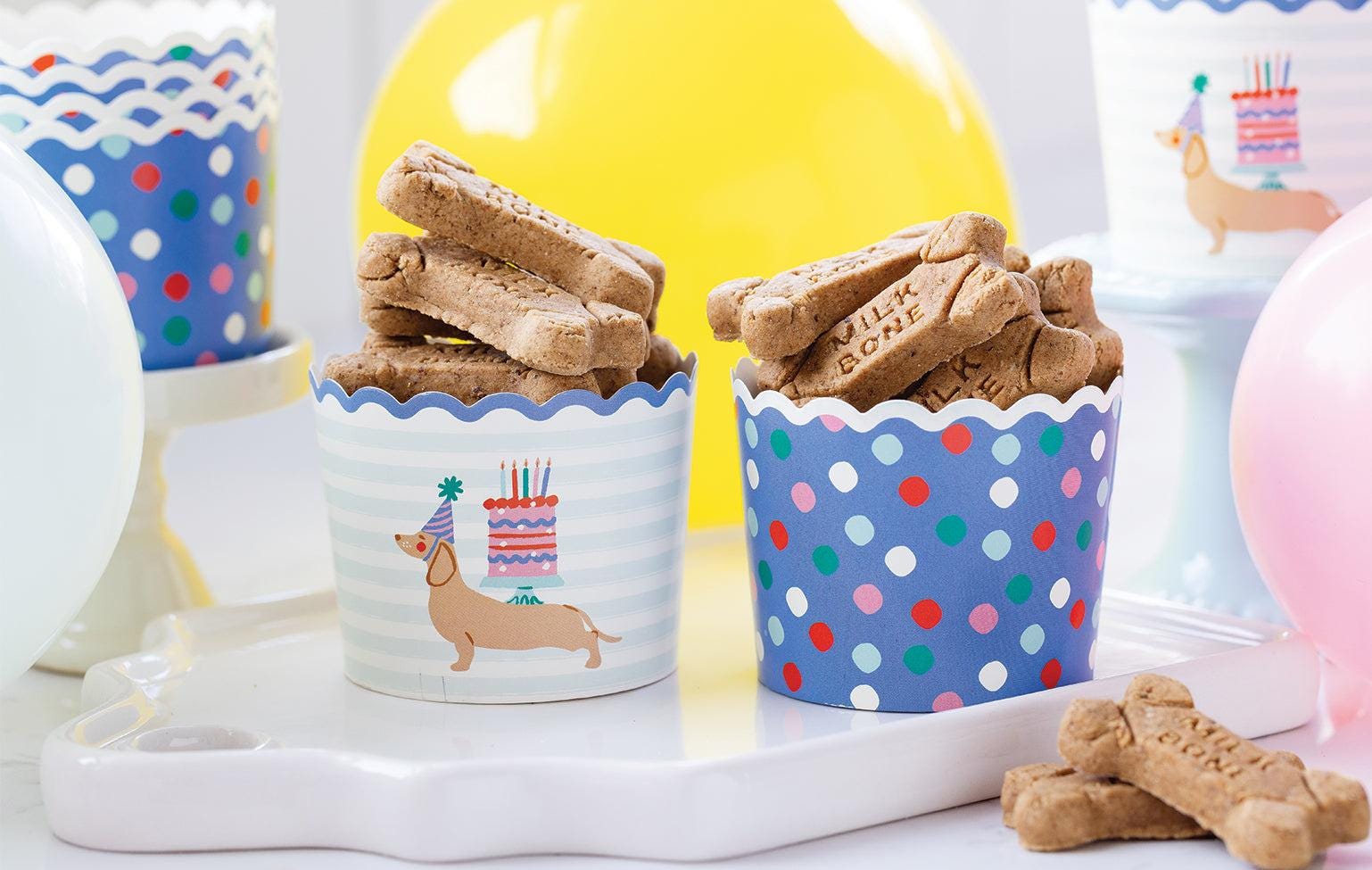 Dog Birthday Baking Cups 36ct - Stesha Party