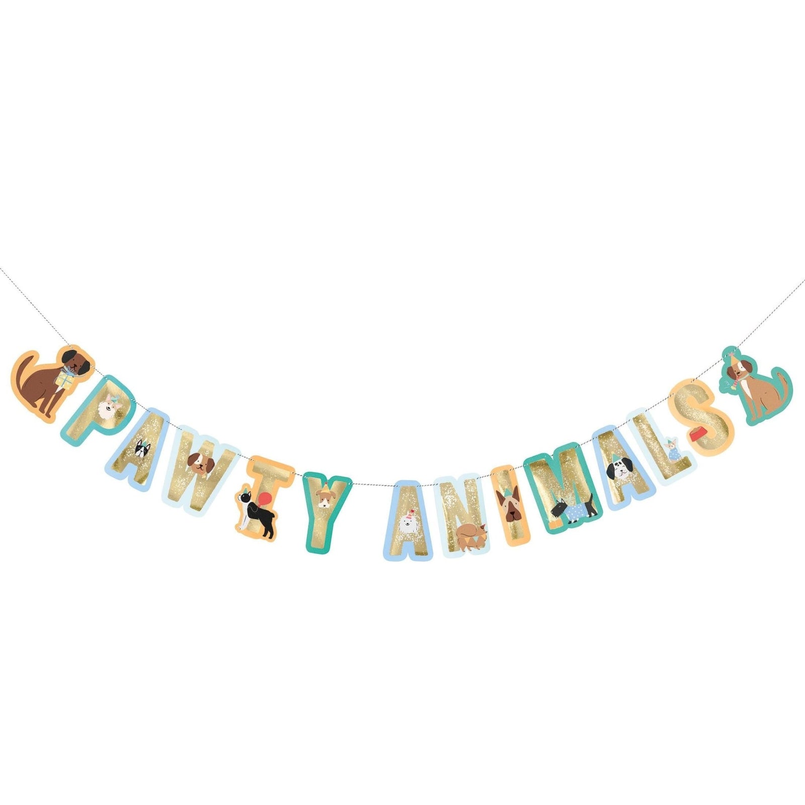 Dog Birthday Banner 9 Ft - Stesha Party
