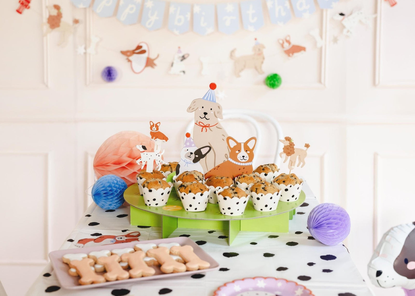 Dog Cupcake Stand - Stesha Party