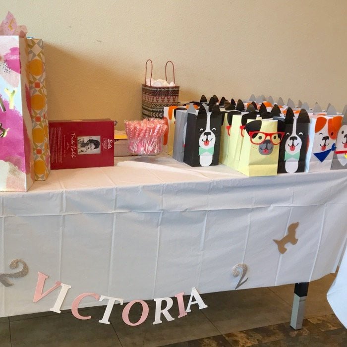 Dog Favor Bags - Stesha Party