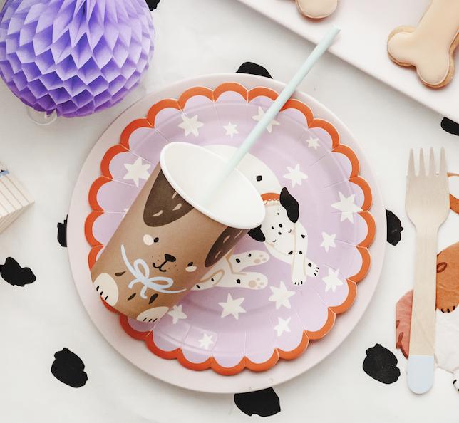 Dog Party Cups 6ct - Stesha Party