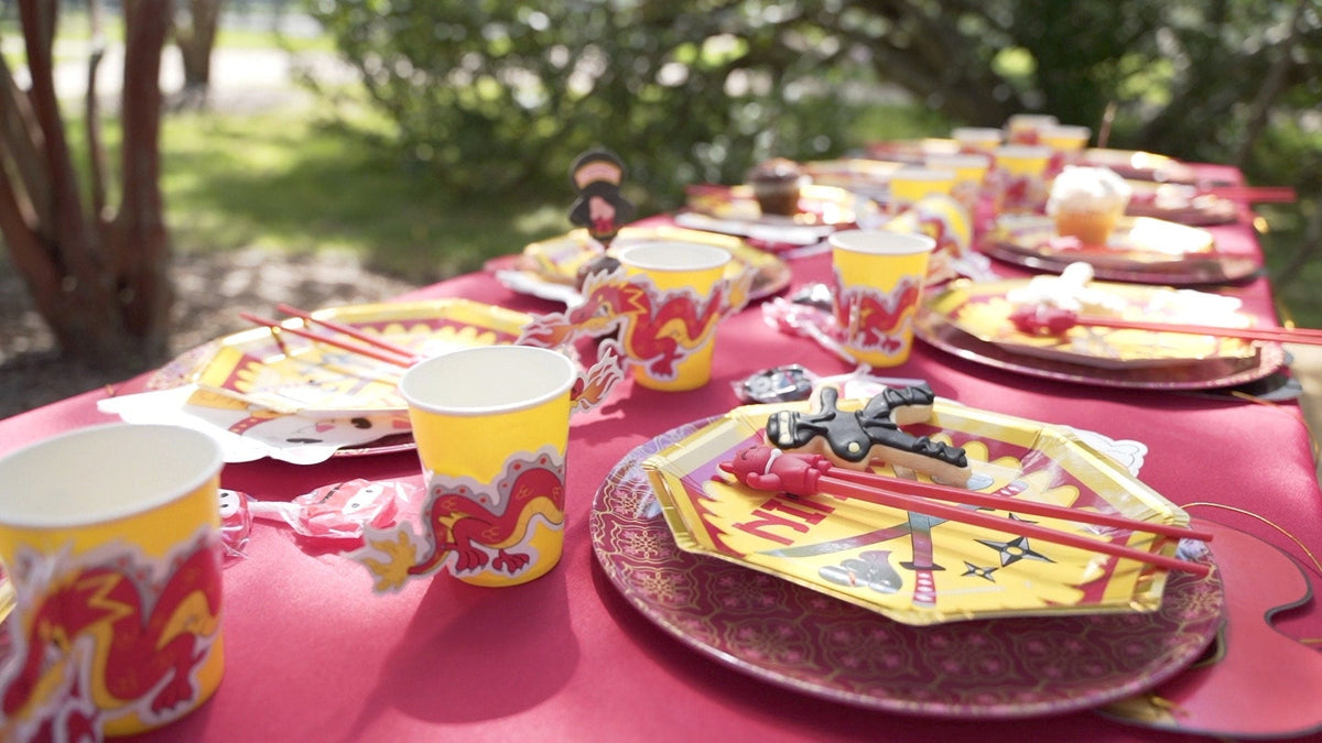 Dragon Party Cups - Stesha Party