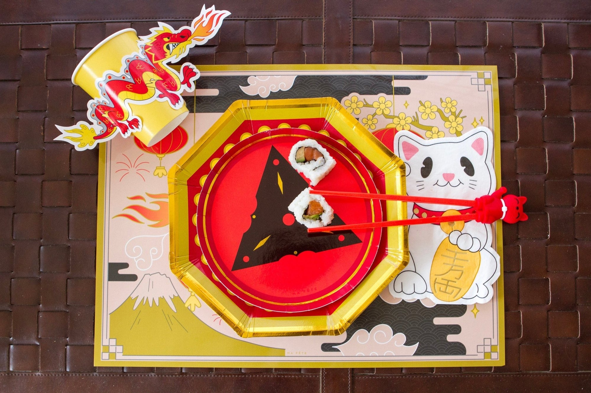 Dragon Party Placemats 8ct - Stesha Party