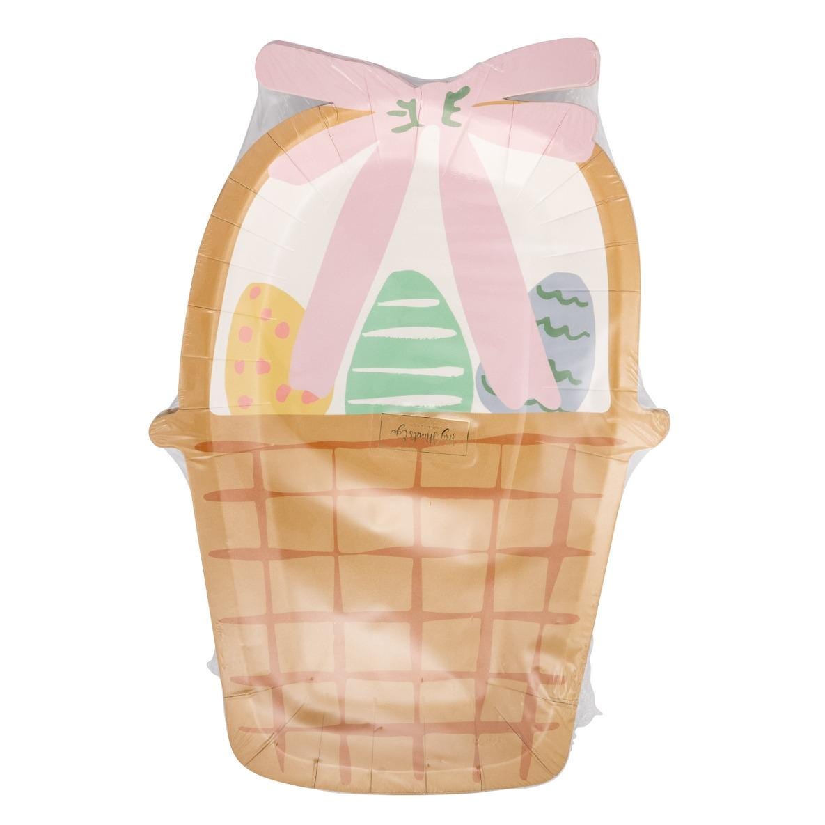 Easter Basket Plates 8ct - Stesha Party