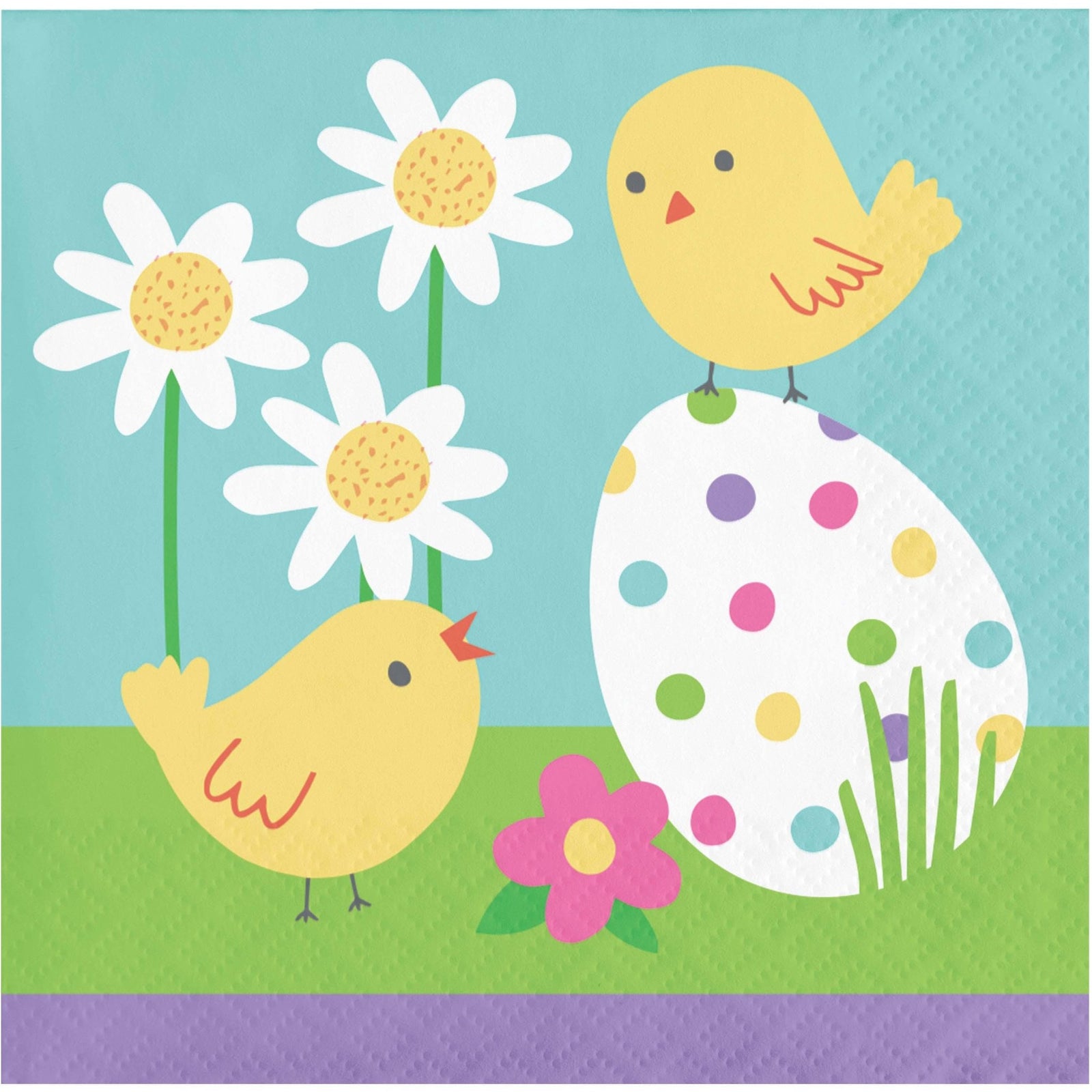 Easter Chick Party Napkins - Stesha Party