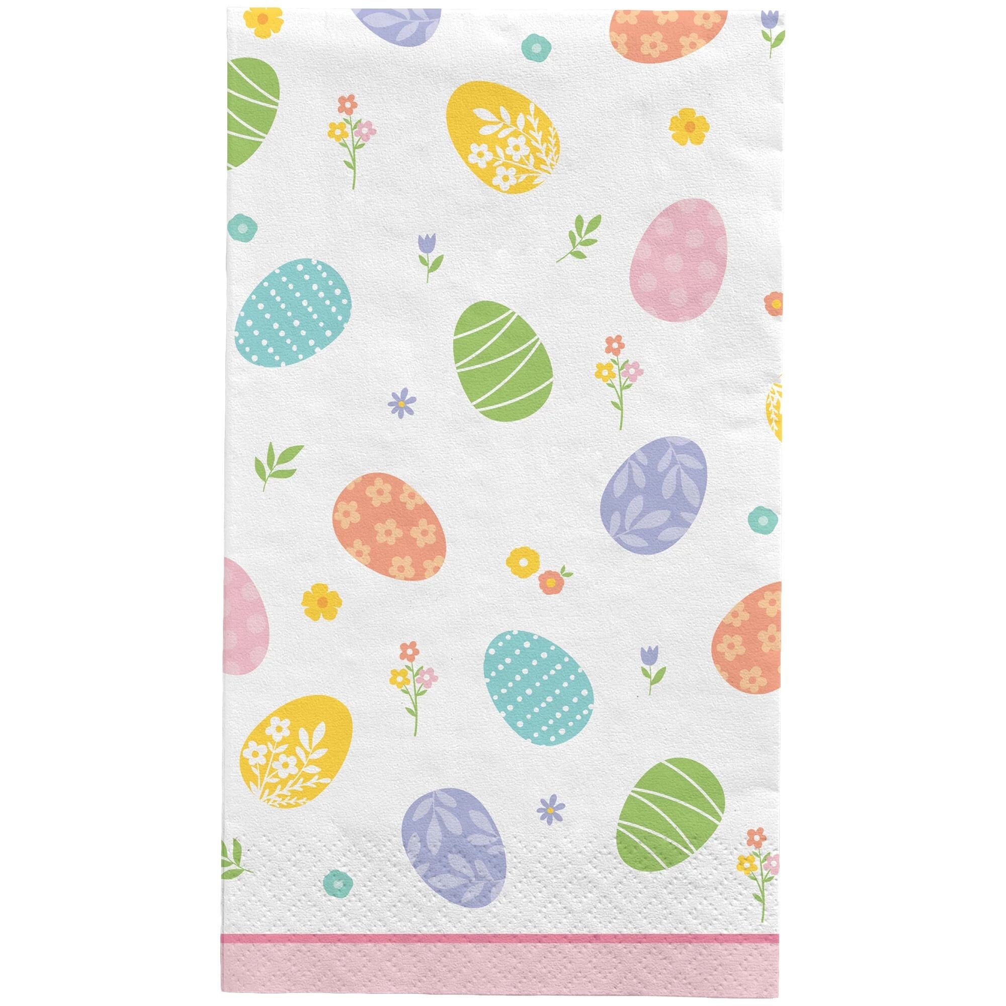 Easter Egg Guest Towel Napkins - Stesha Party
