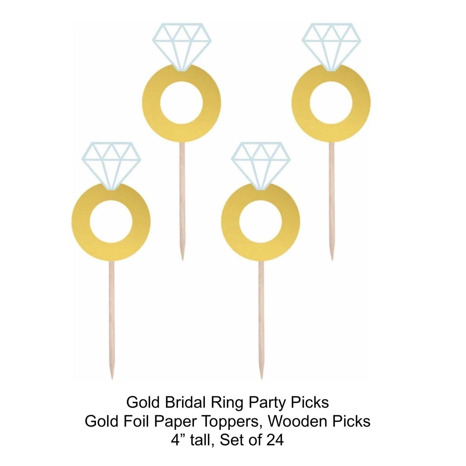 Engagement Ring Party Picks 24ct - Stesha Party