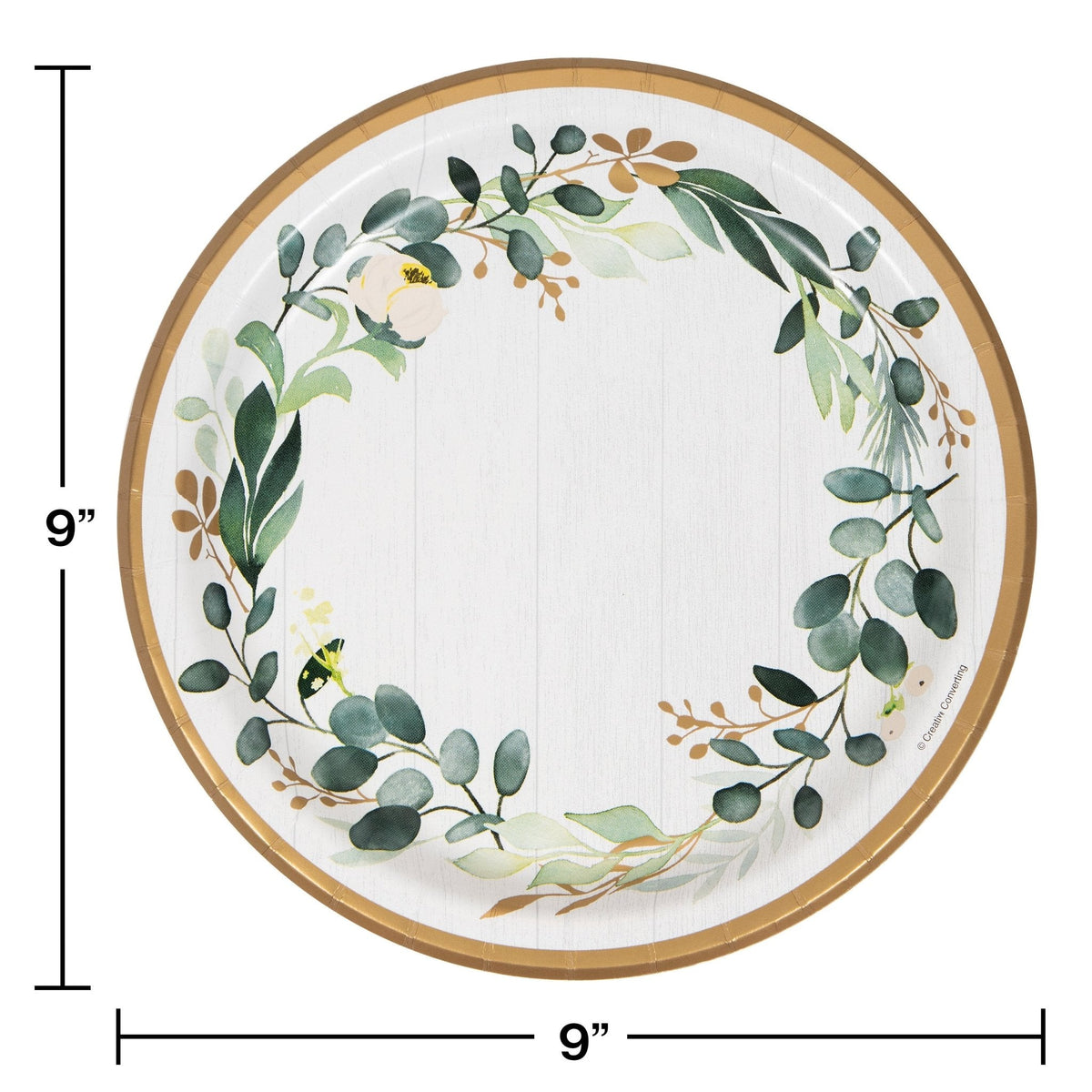 Eucalyptus Party Plates - Stesha Party