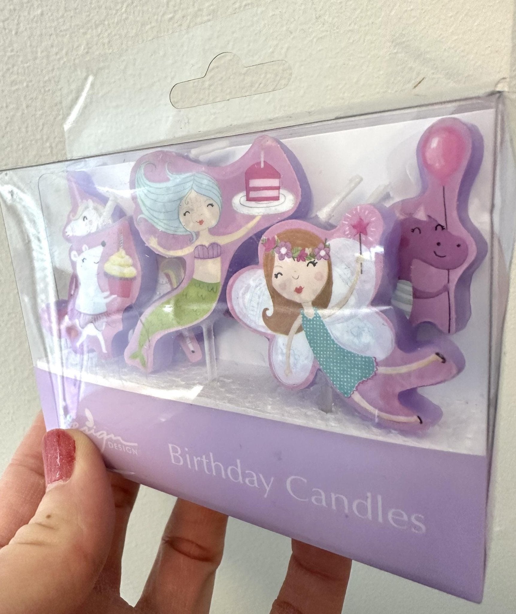 Fairytale Party Cupcake Candles 5ct - Stesha Party