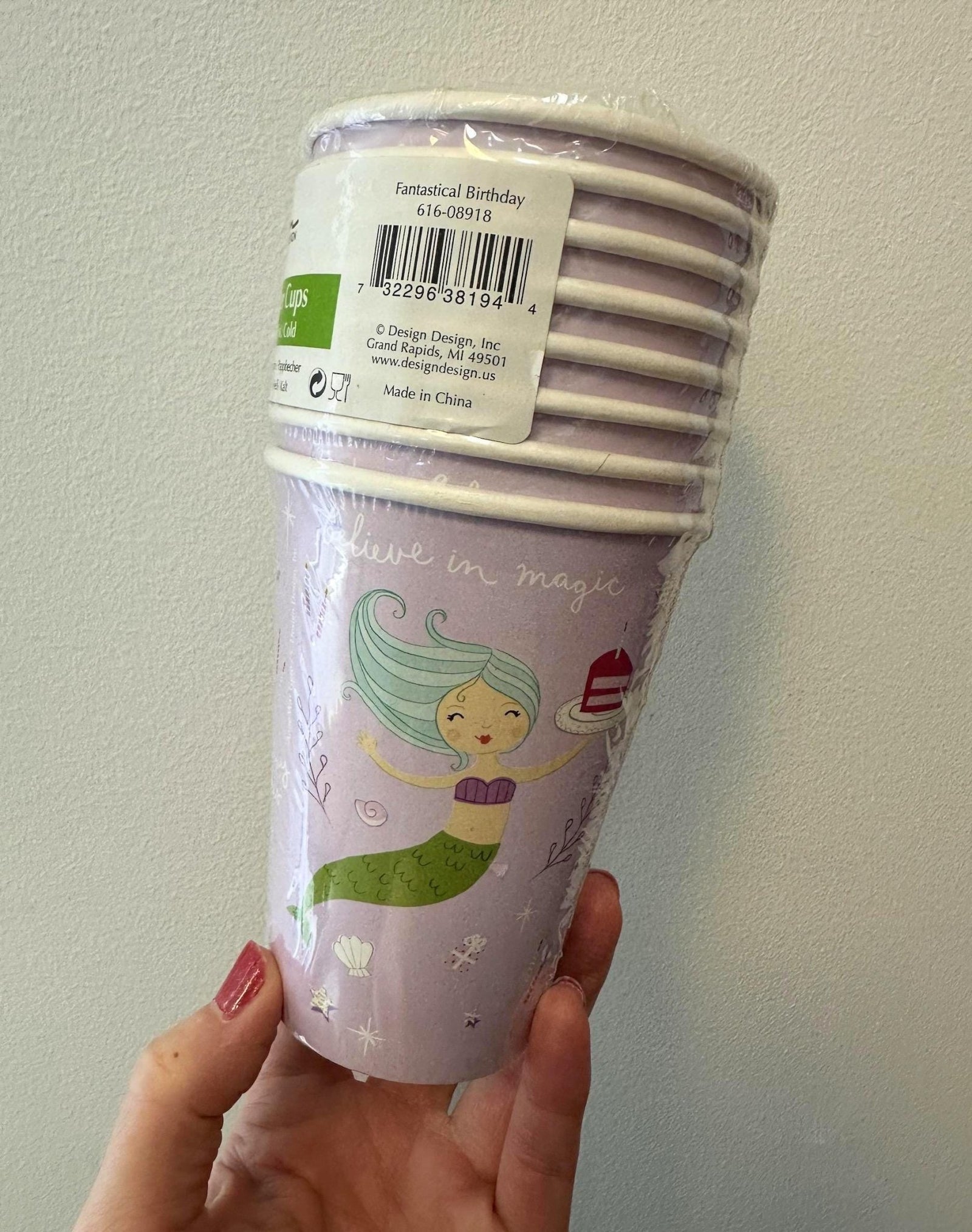 Fairytale Party Cups 8ct - Stesha Party