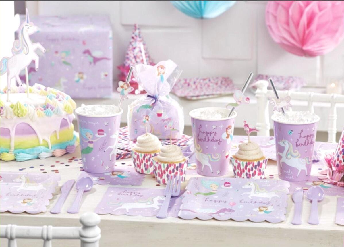 Fairytale Party Cups 8ct - Stesha Party