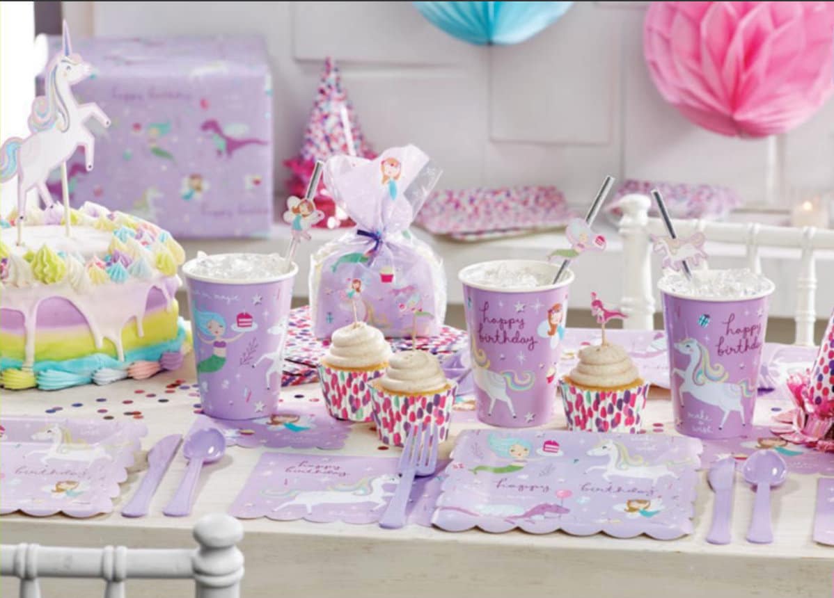 Fairytale Party Paper Drink Straws 12ct - Stesha Party