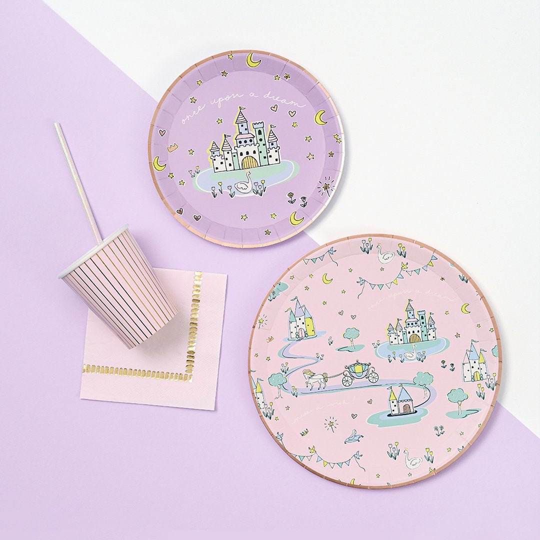 Fairytale Princess Party Plates - Stesha Party
