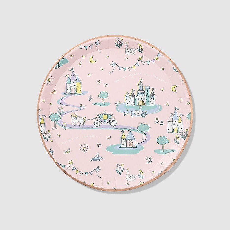 Fairytale Princess Party Plates - Stesha Party