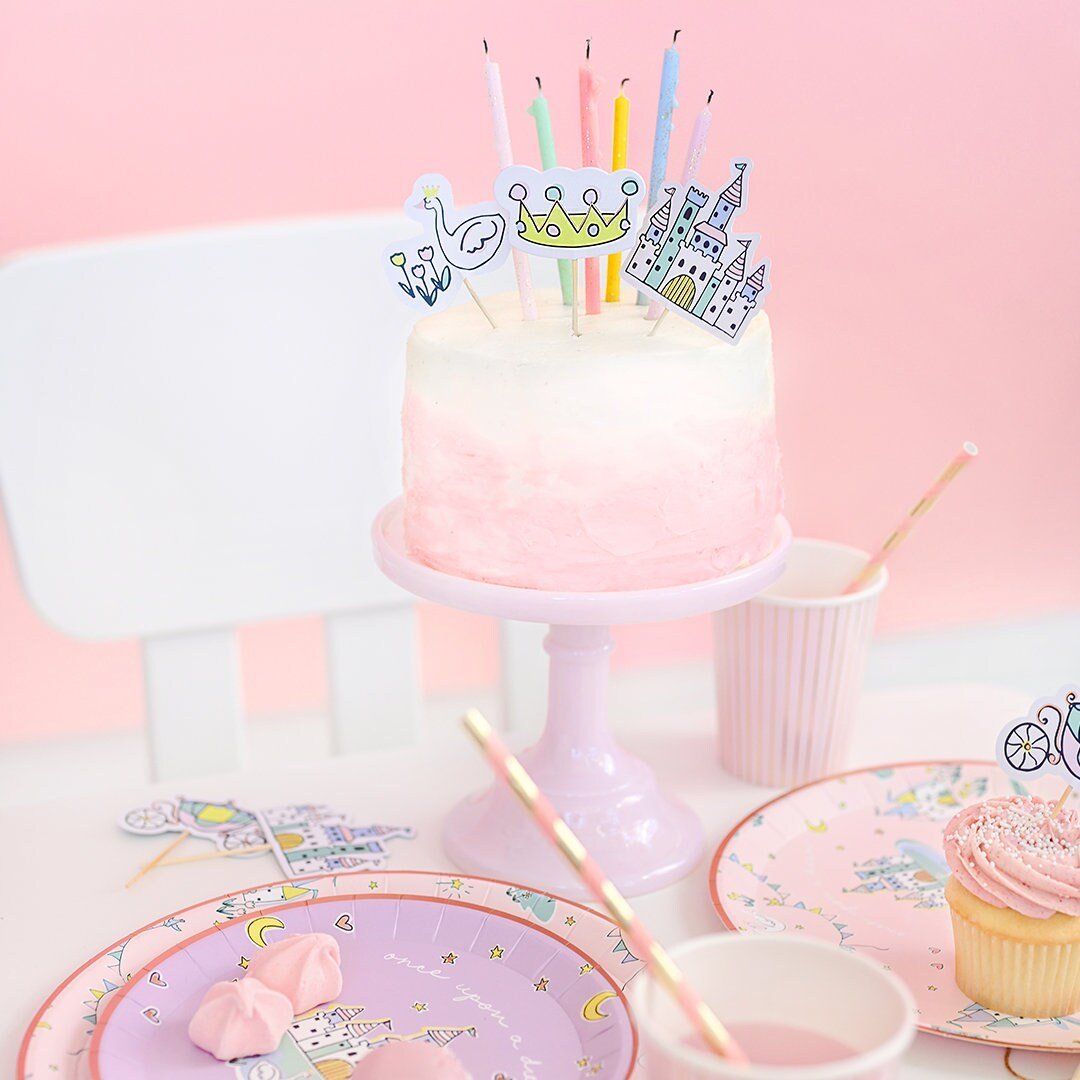 Fairytale Princess Party Plates - Stesha Party