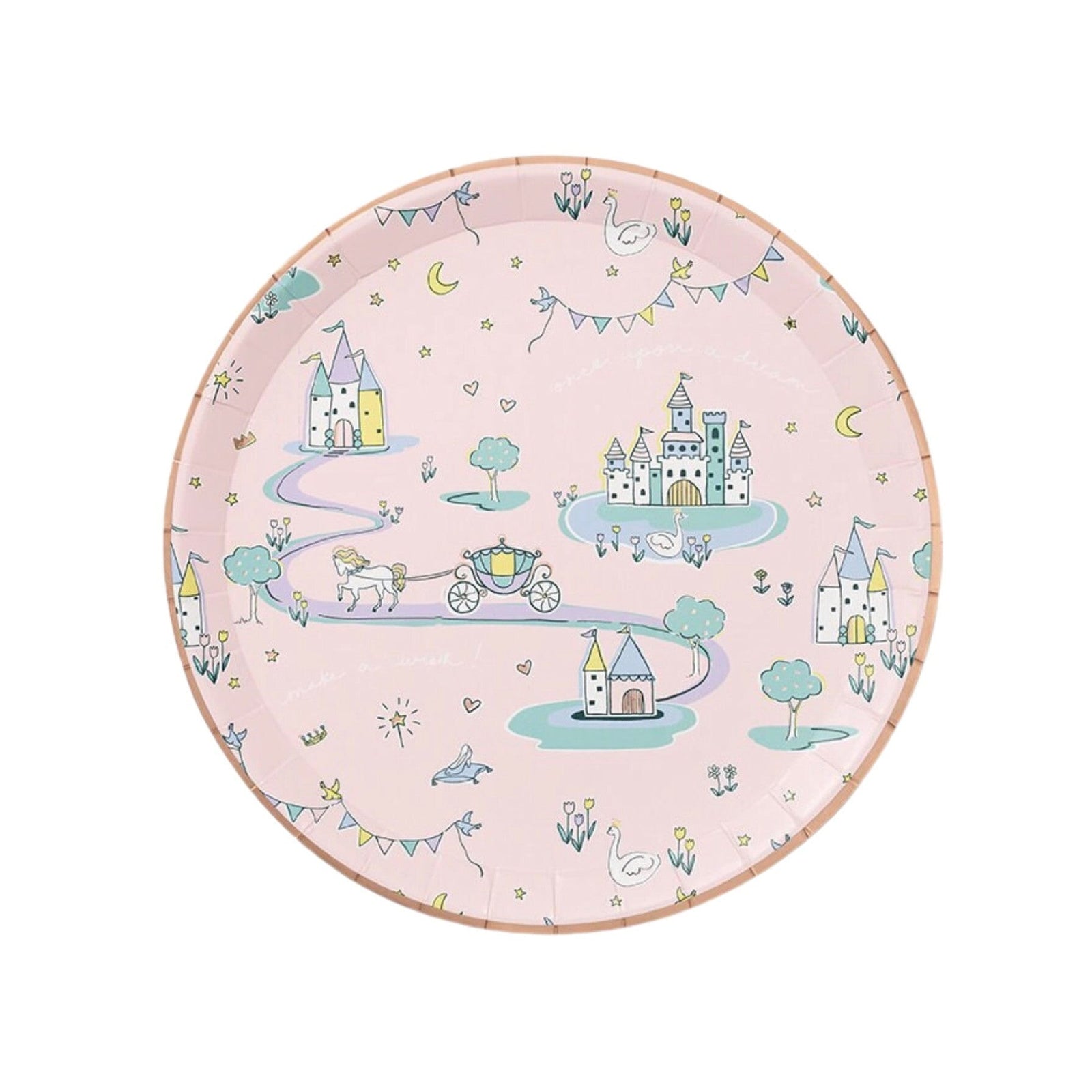 Fairytale Princess Party Plates - Stesha Party