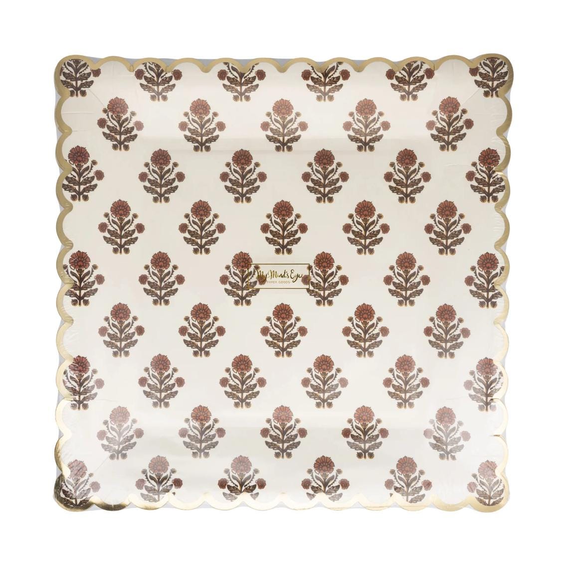 Fall Floral Dinner Plates - Stesha Party