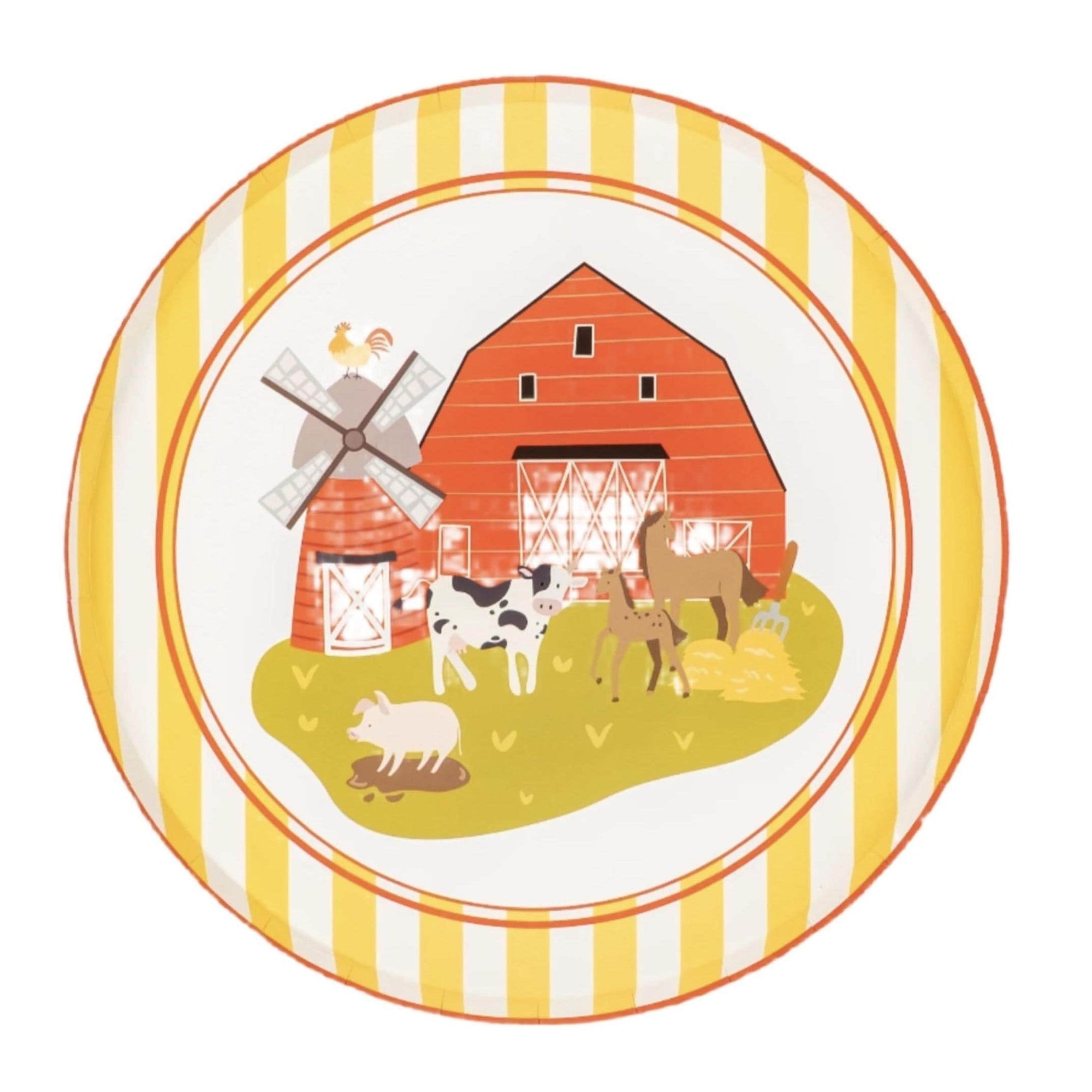 Farm Animal Dinner Plates - Stesha Party