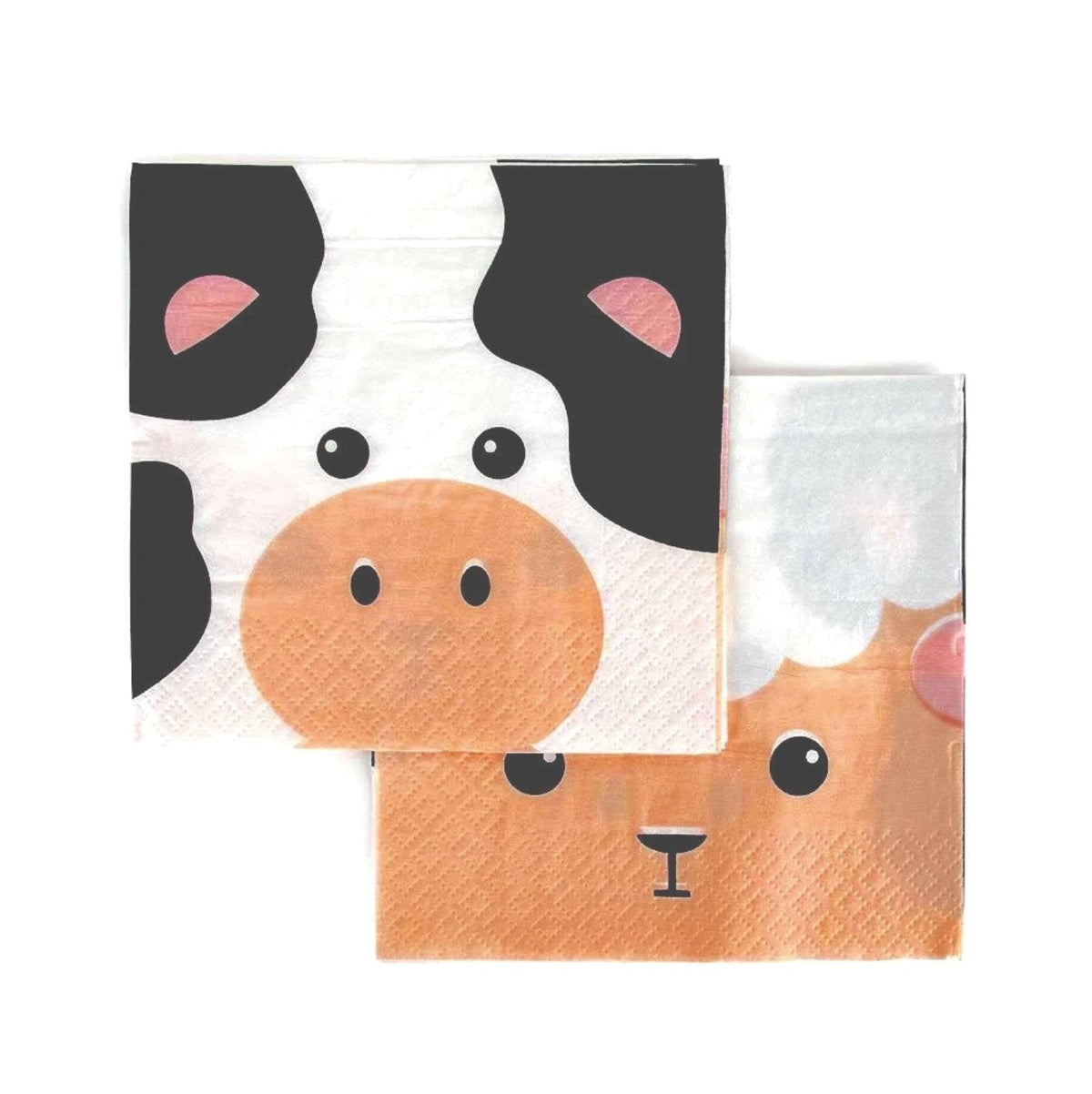 Farm Animal Party Napkins - Stesha Party
