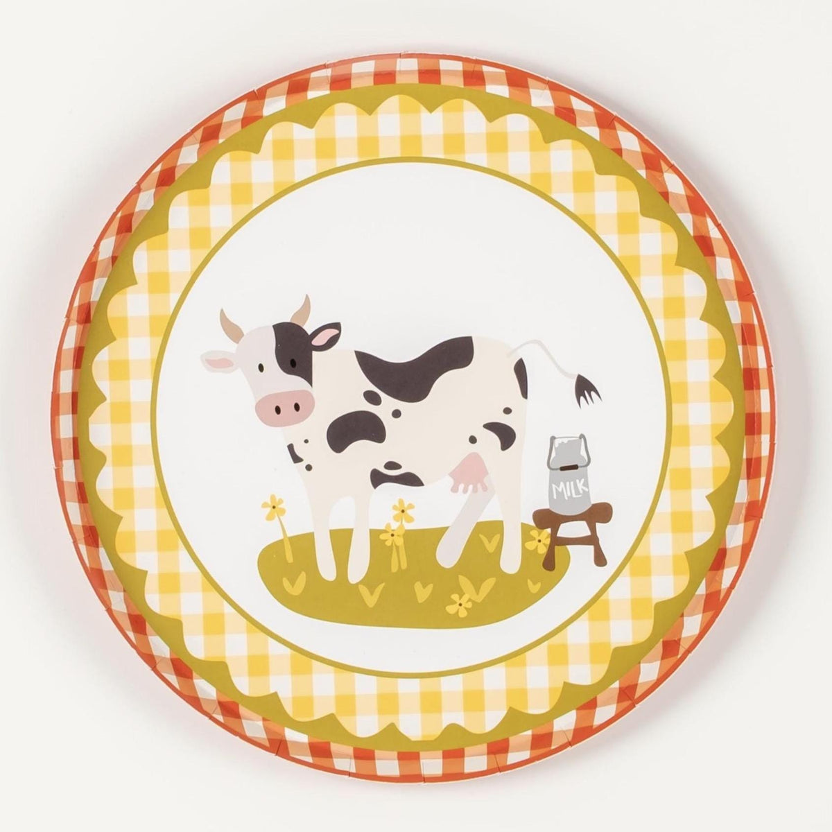 Farm Animal Small Plates 8ct - Stesha Party