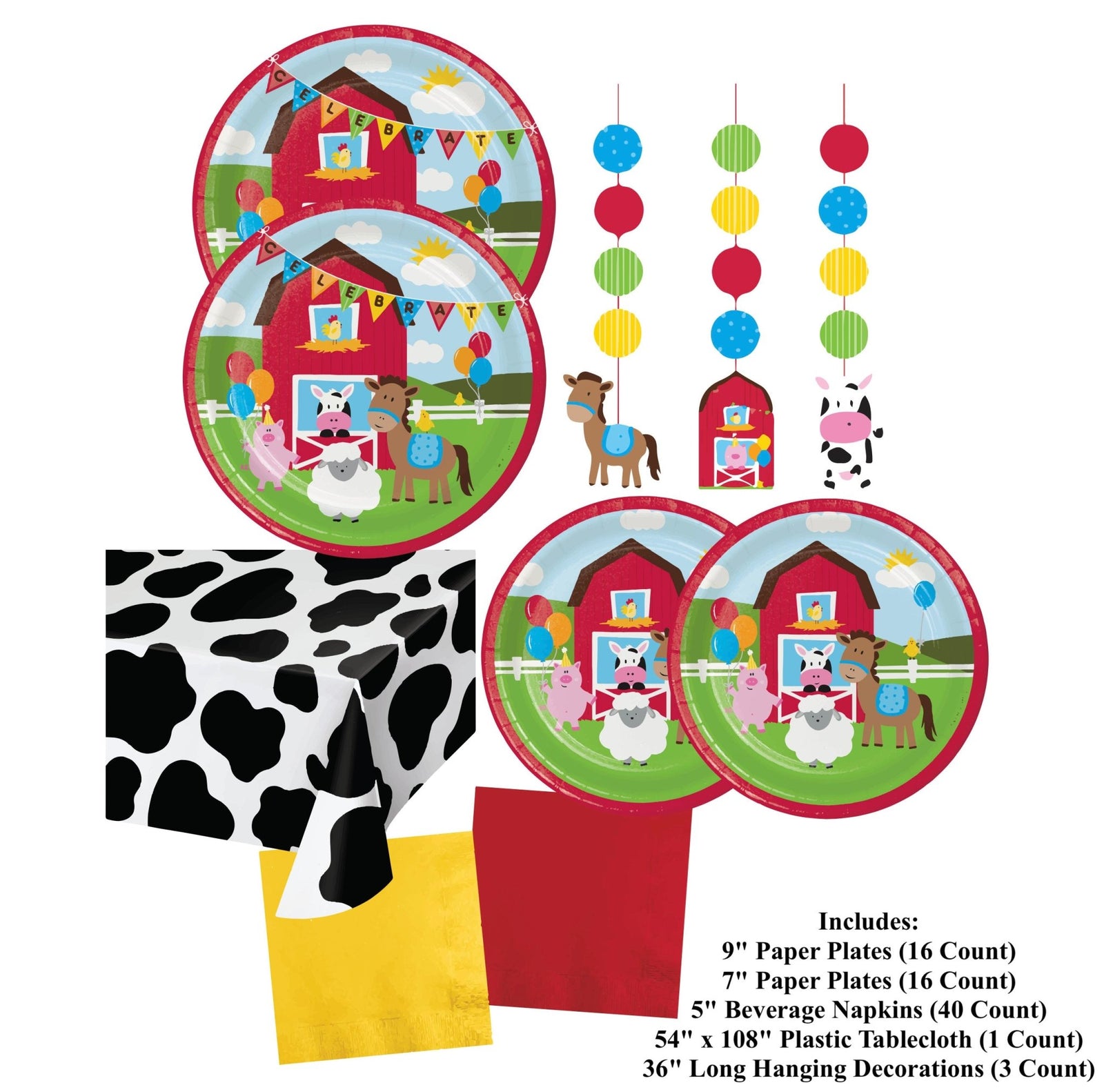 Farm Party Supplies - Stesha Party