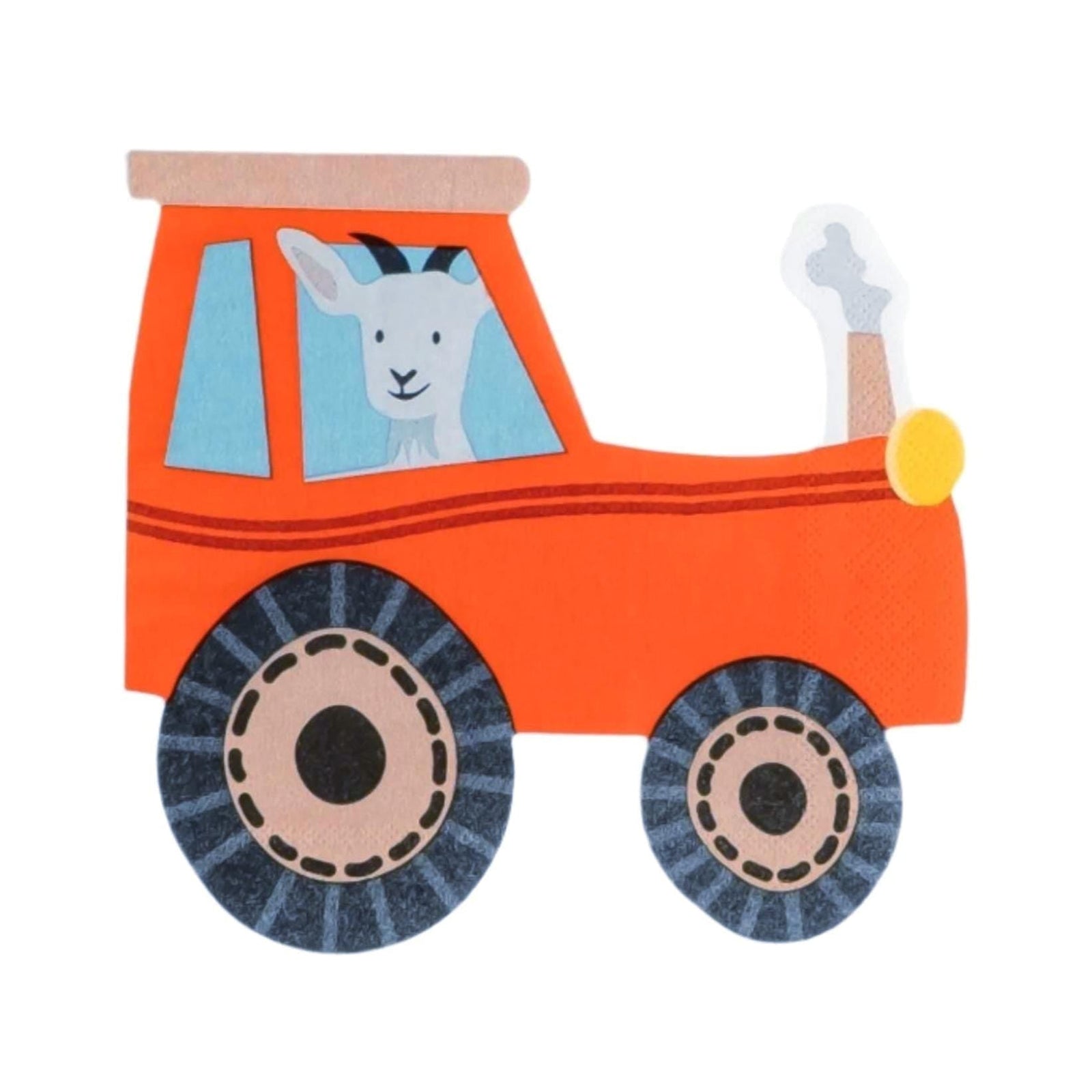 Farm Tractor Napkins 16ct - Stesha Party