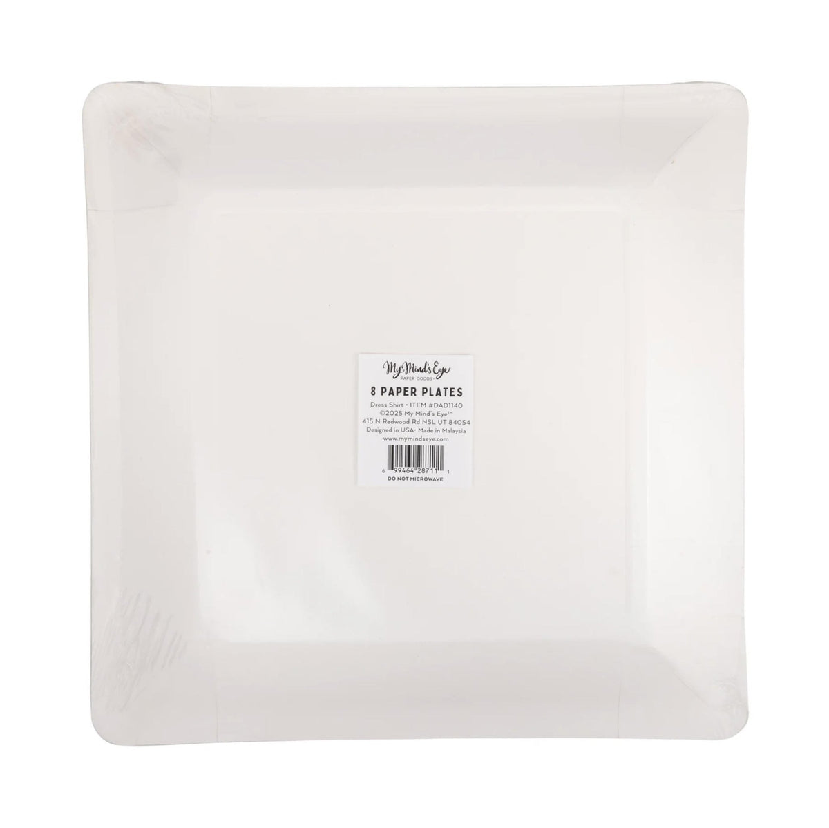 Fathers Day Shirt Plates 8ct - Stesha Party