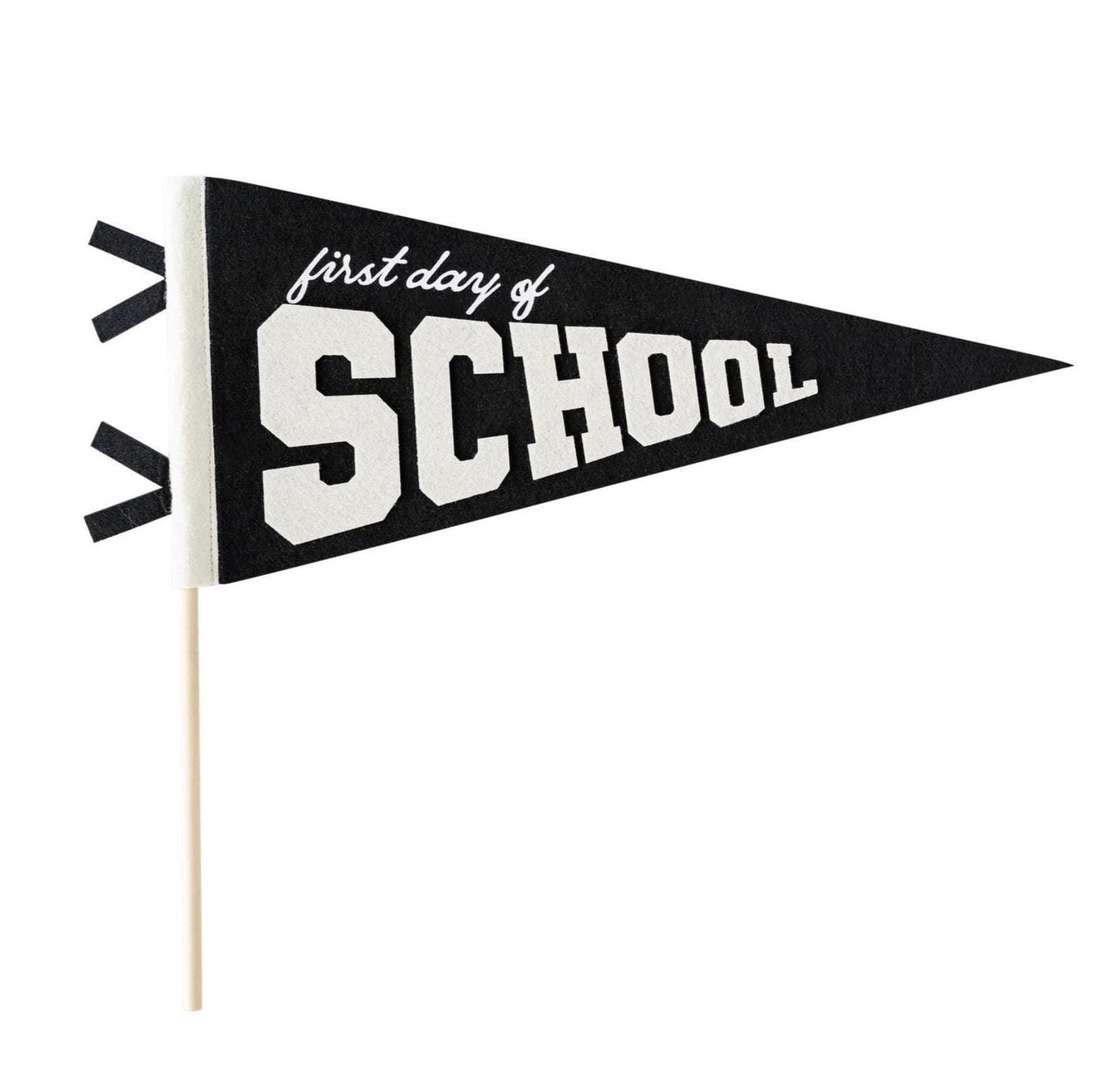 First Day of School Pennant Flag - Stesha Party