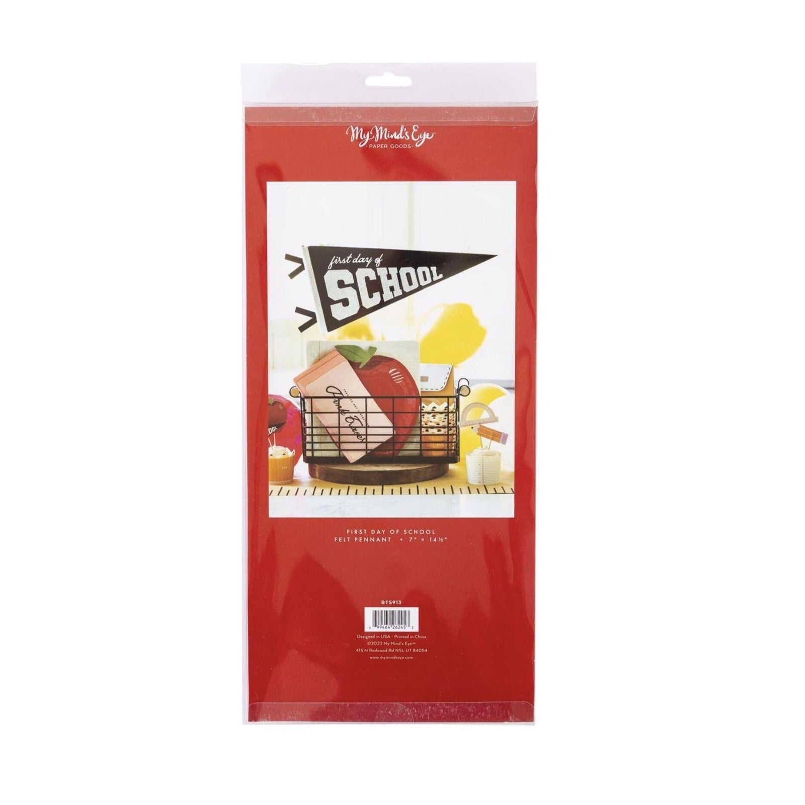 First Day of School Pennant Flag - Stesha Party