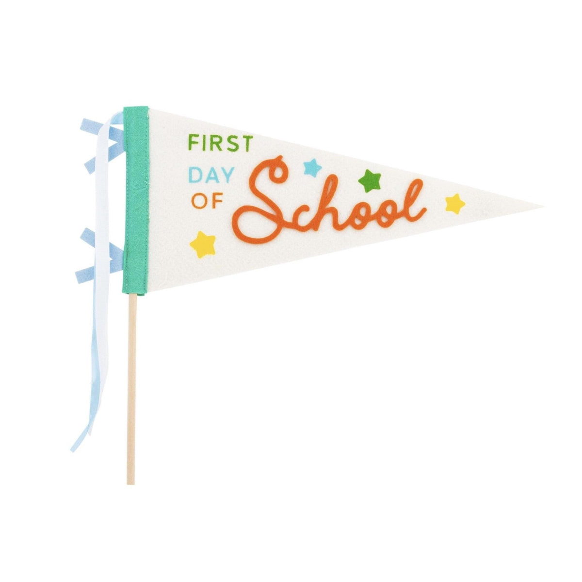 First Day of School Pennant Flag - Stesha Party