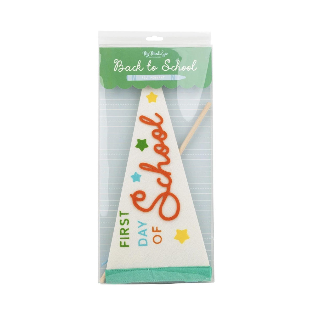 First Day of School Pennant Flag - Stesha Party