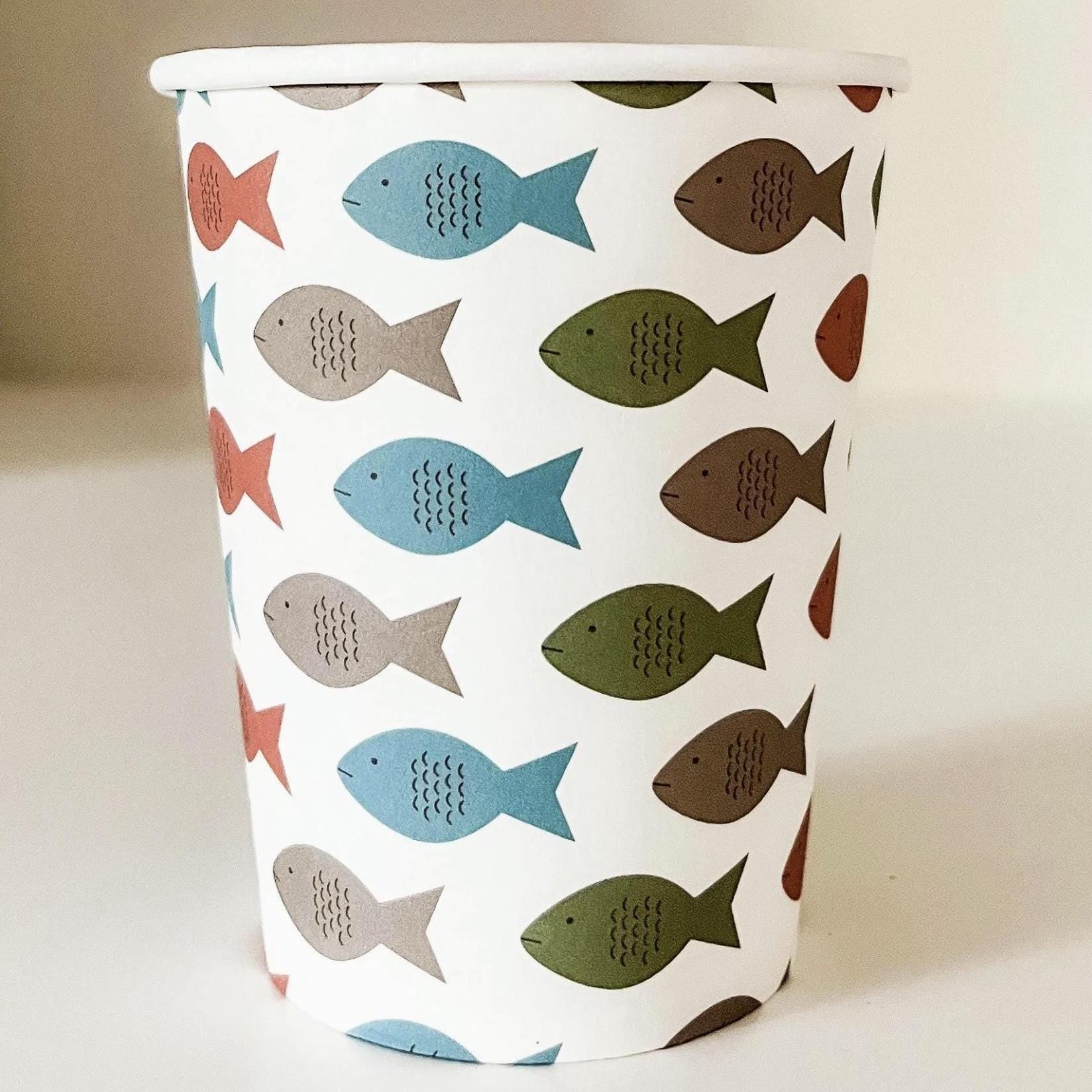 Fish Party Cups 8ct - Stesha Party