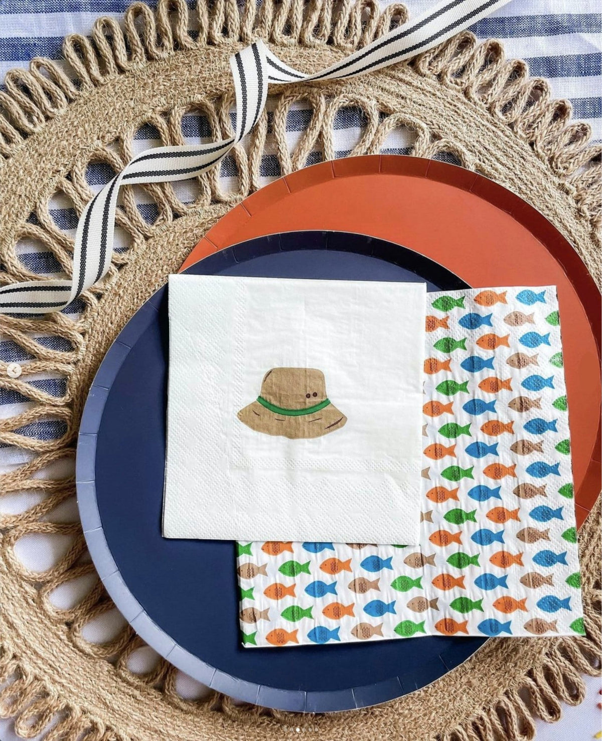 Fishing Party Napkins 16ct - Stesha Party