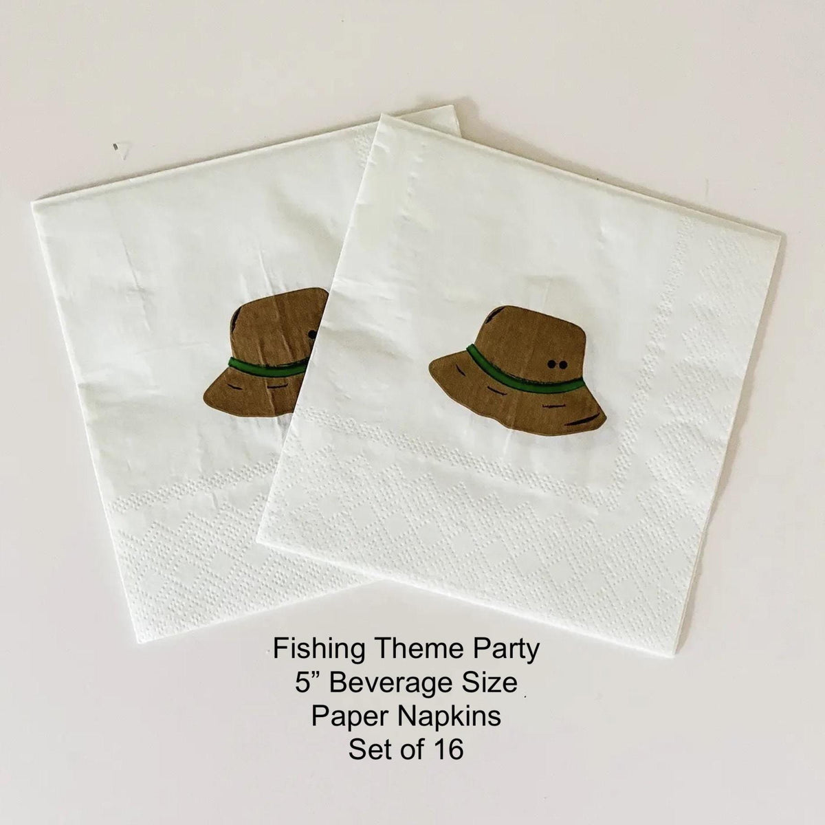 Fishing Party Napkins 16ct - Stesha Party