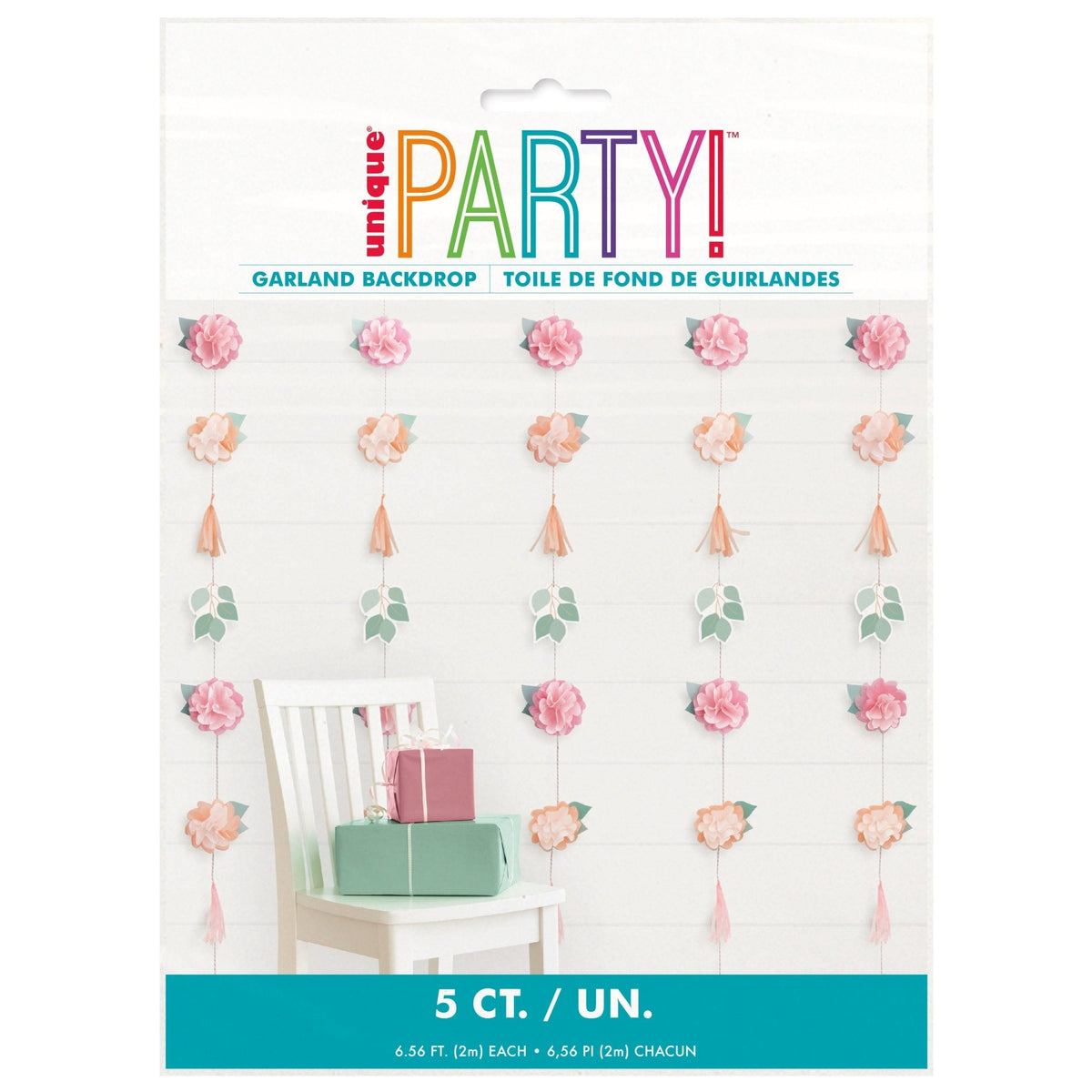 Floral Backdrop Decoration - Stesha Party