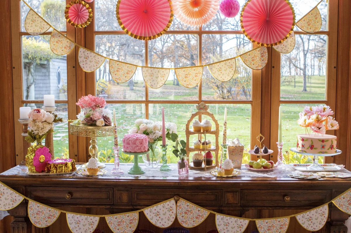 Floral Butterfly Napkins - Stesha Party