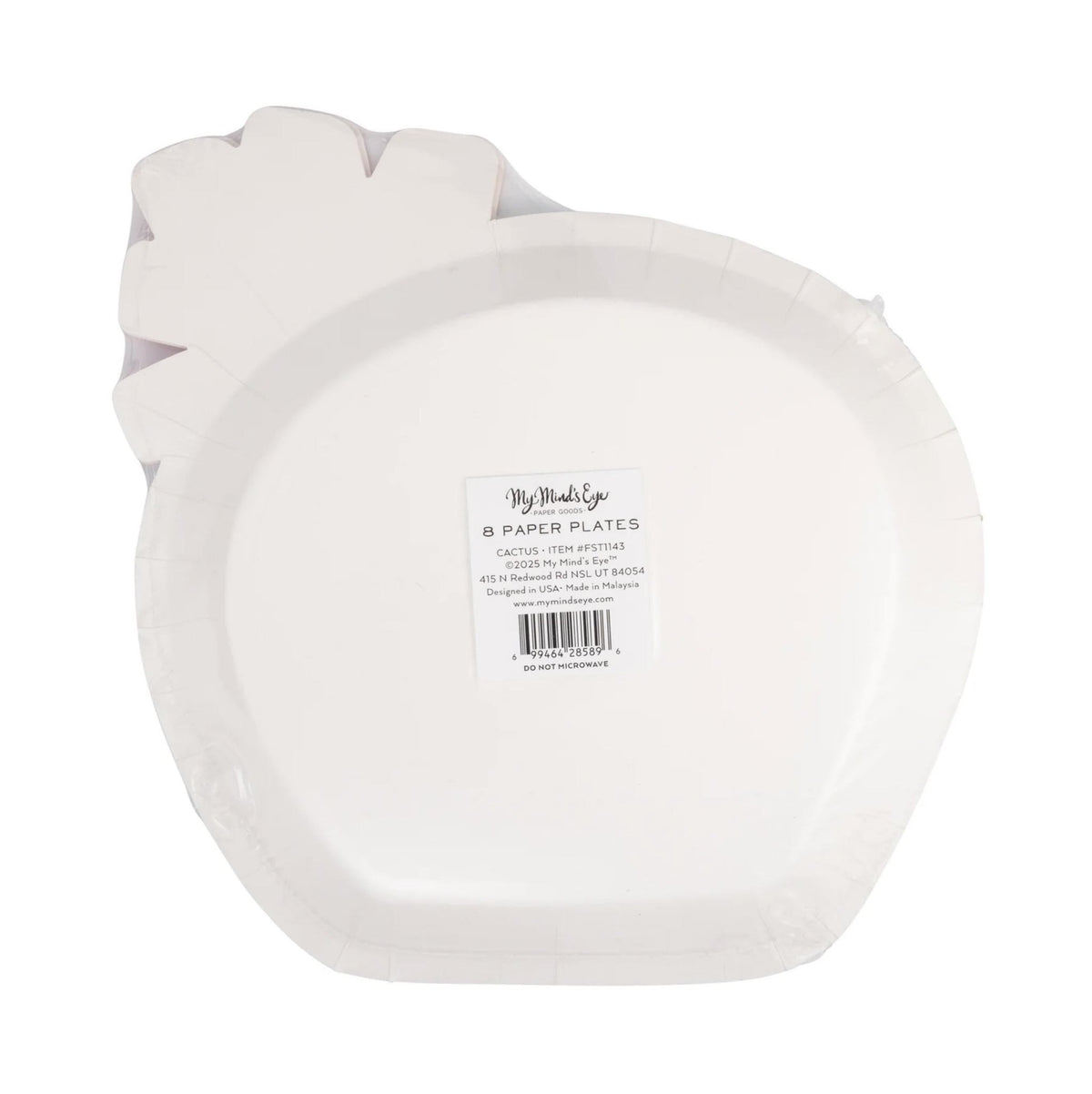 Floral Cactus Plates - Stesha Party