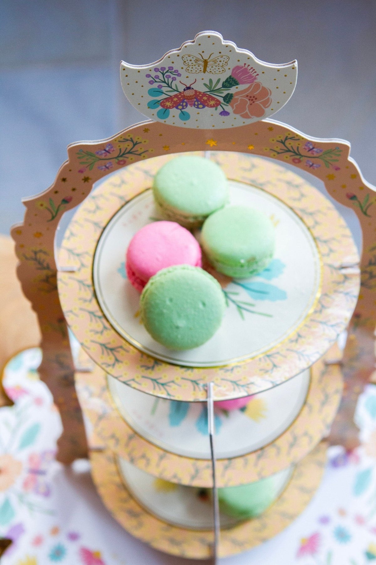 Floral Cupcake Stand - Stesha Party