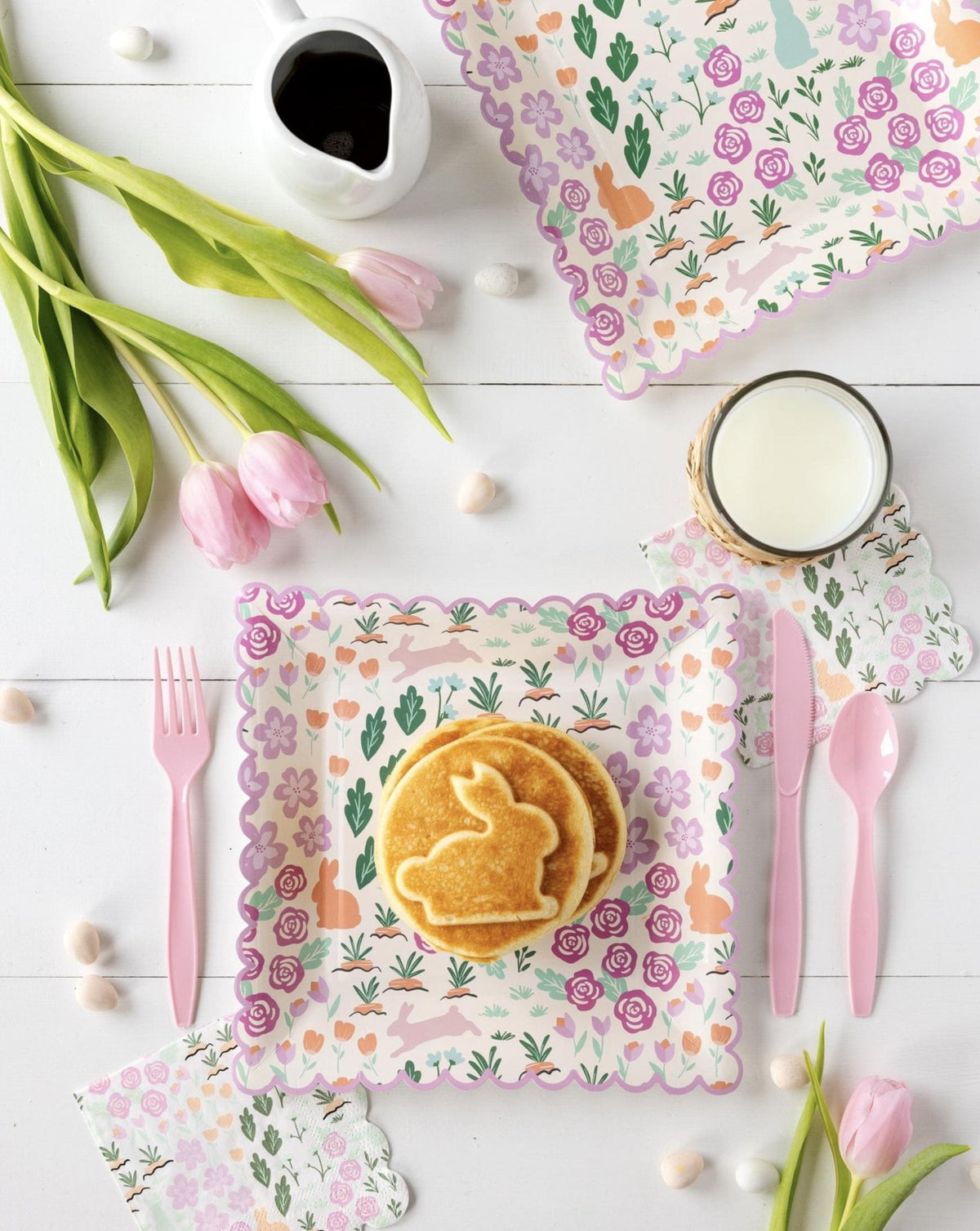 Floral Garden Party Napkins - Stesha Party