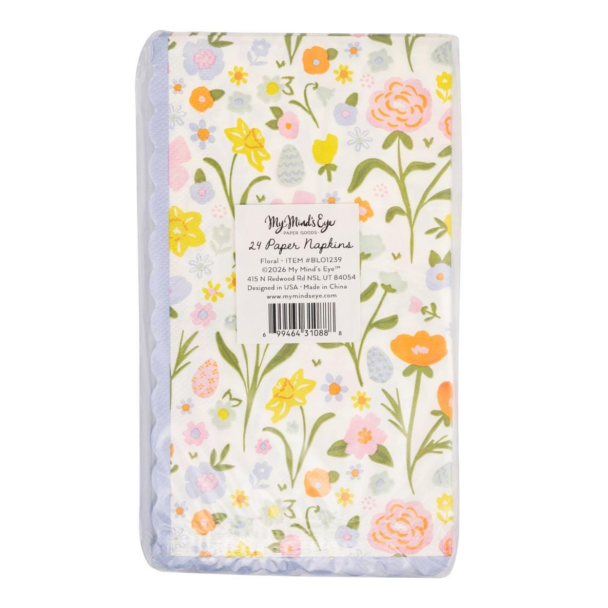 Floral Paper Napkins 24ct - Stesha Party