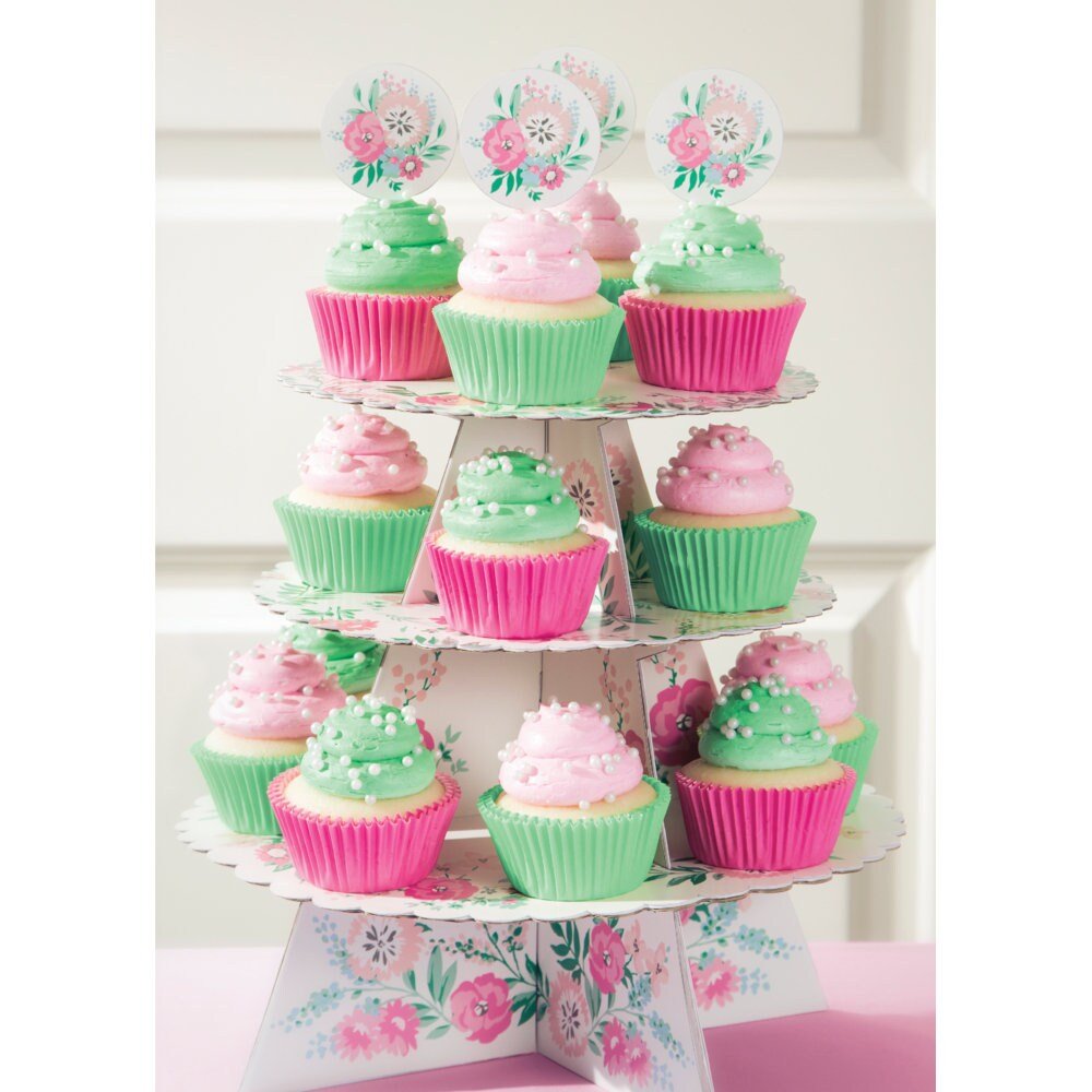 Floral Tea Party Table Decorations - Stesha Party
