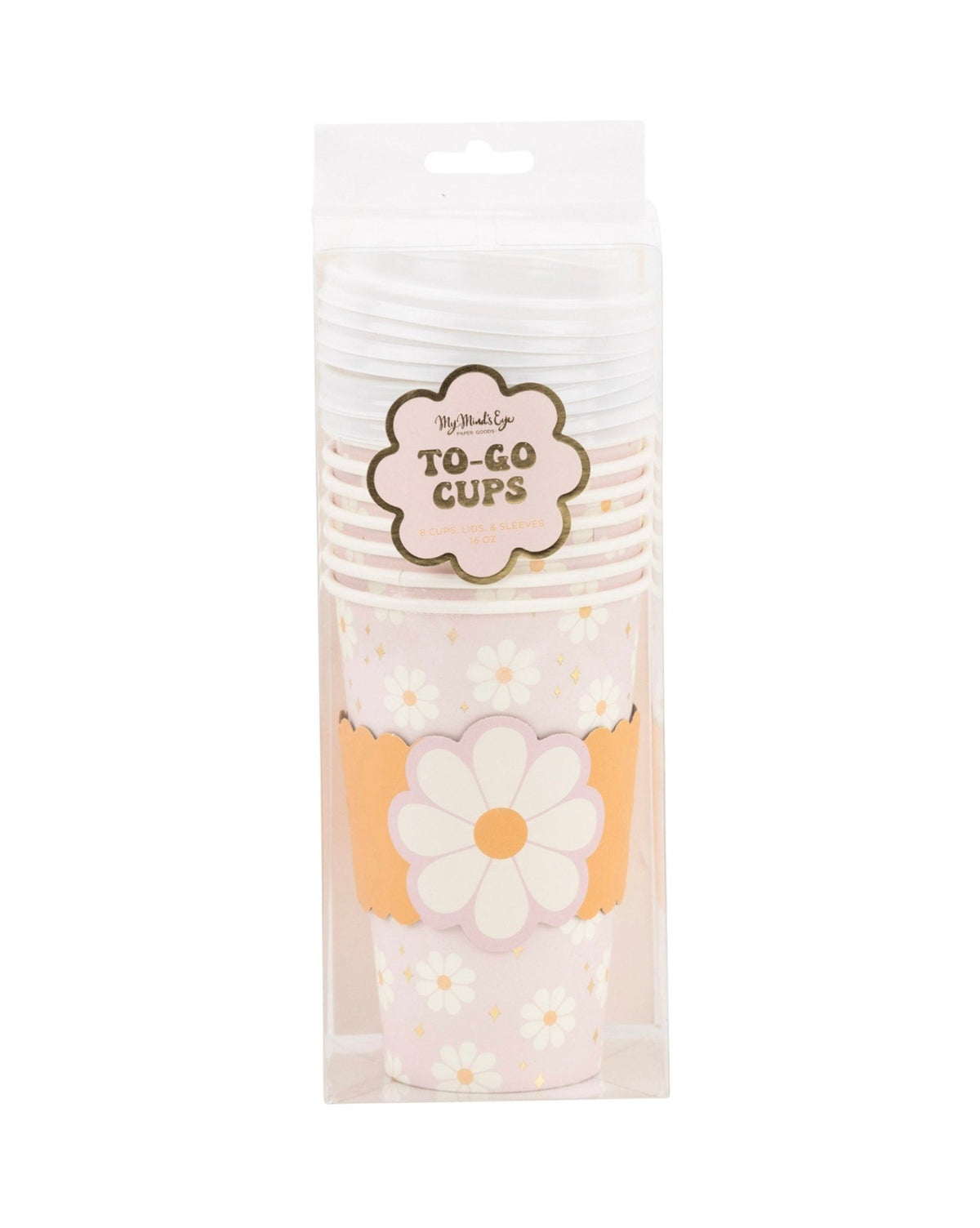 Flower Power Party Cups - Stesha Party
